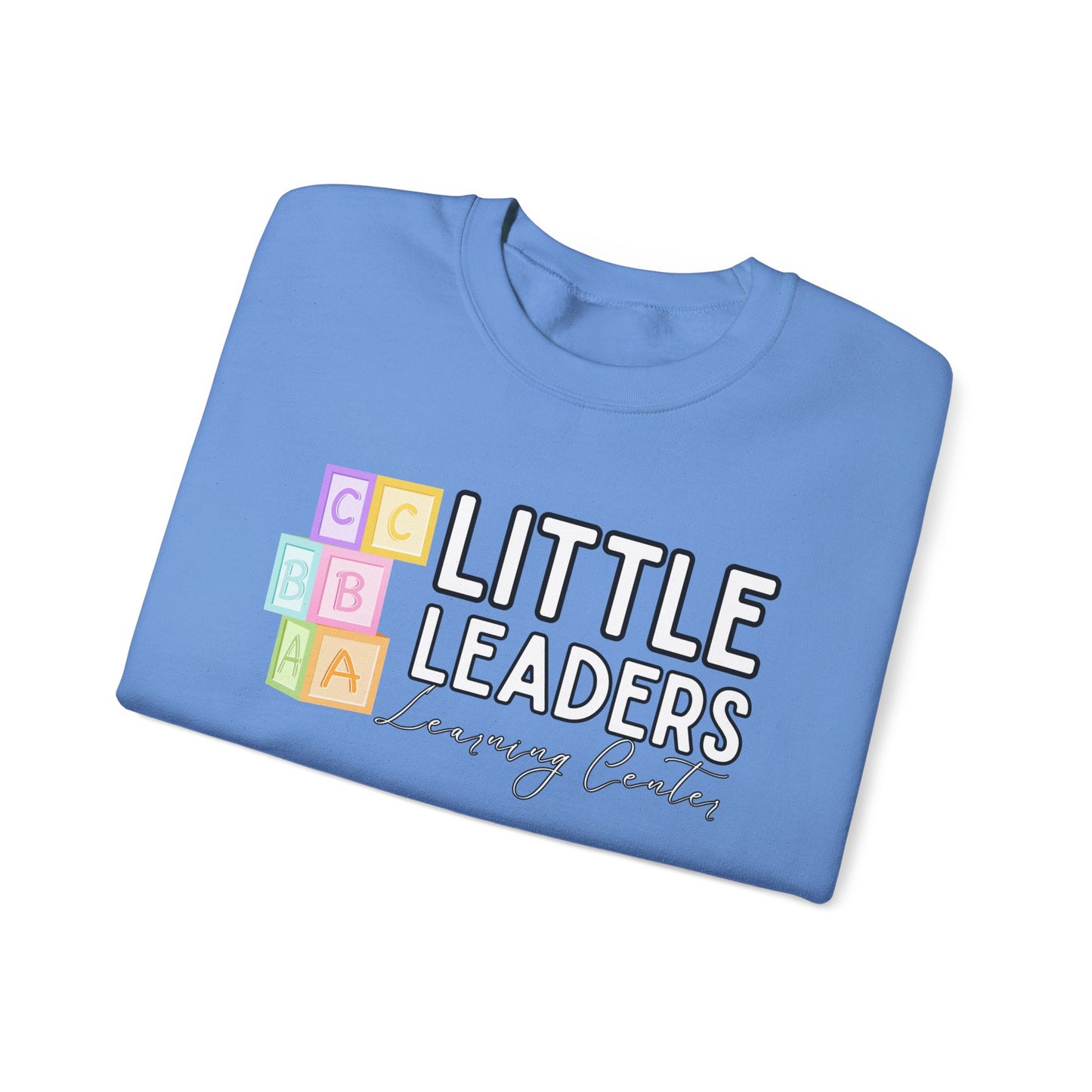 Little Leaders w/ Blocks Crewneck Unisex Sweatshirt