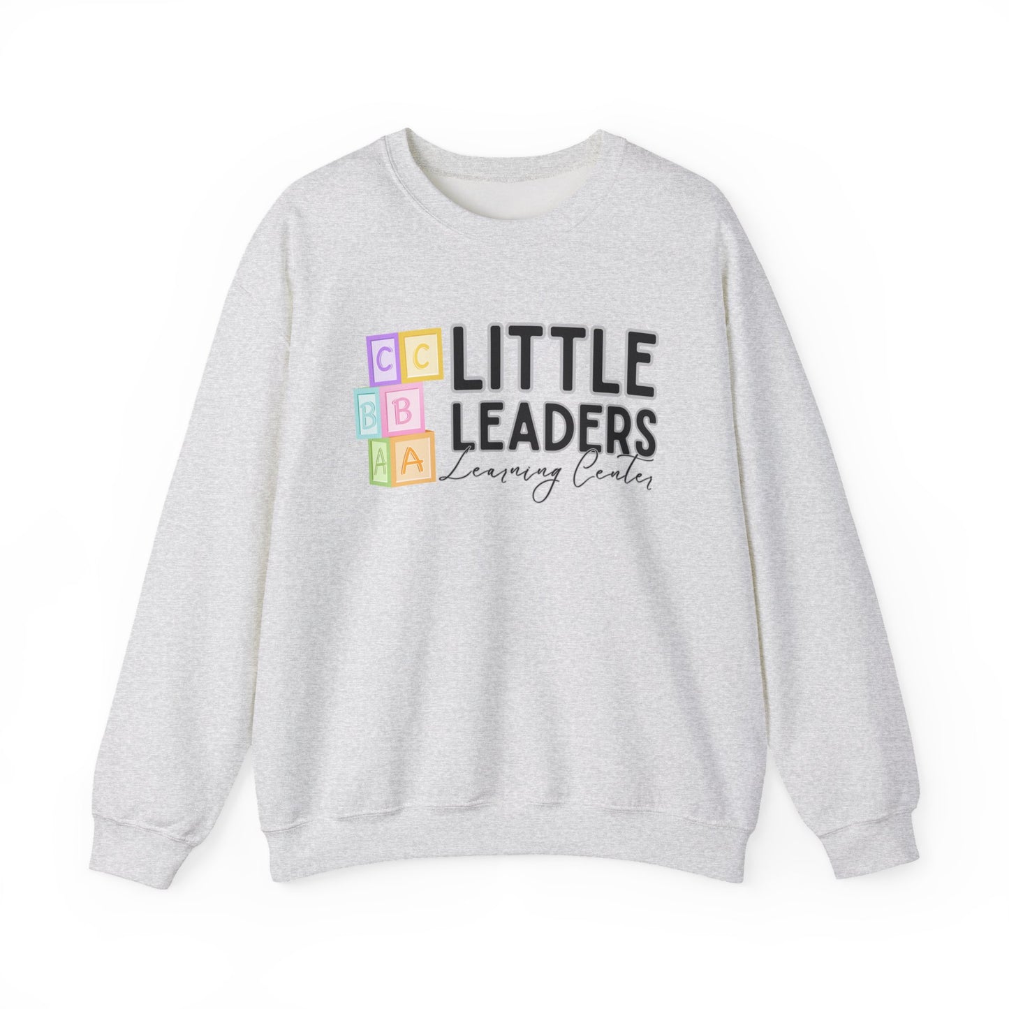 Little Leaders w/ Blocks Crewneck Unisex Sweatshirt