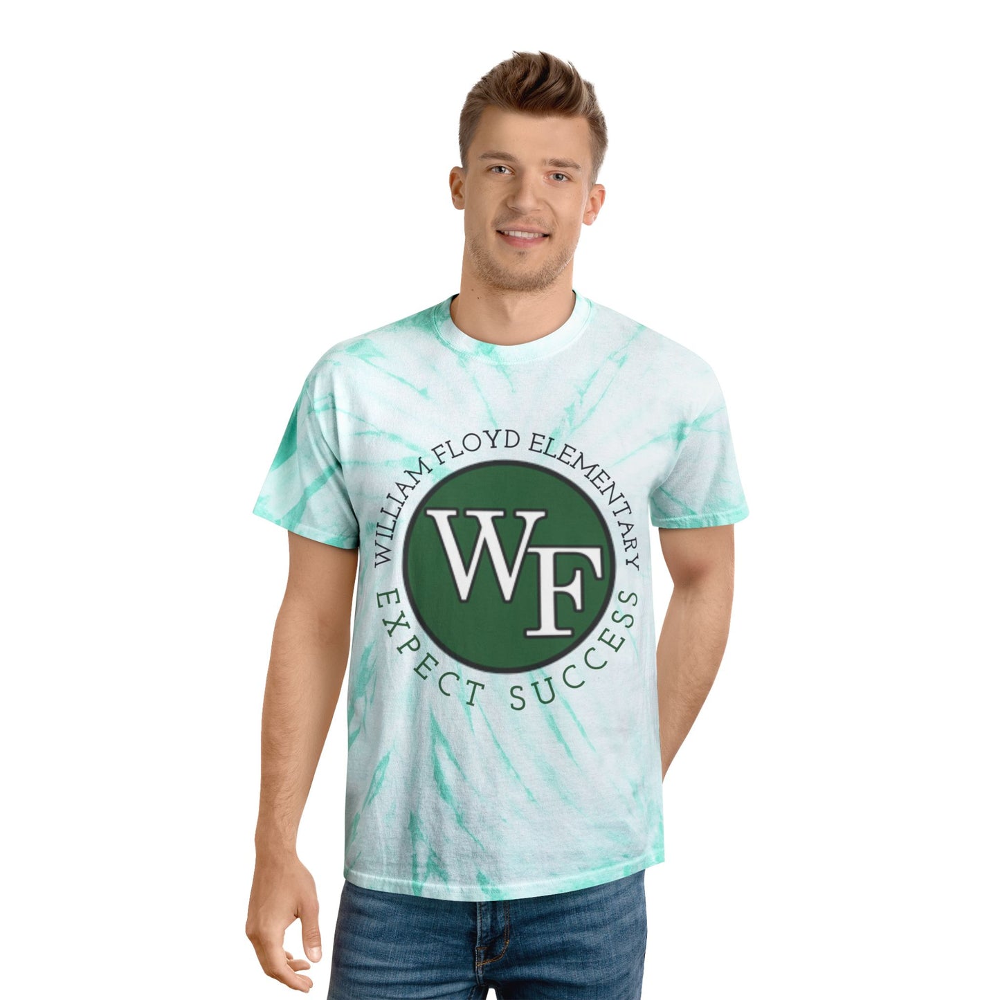 WFE Tie-Dye Tee, Fun Summer Shirt, Unique Gift, Vibrant Cyclone Style
