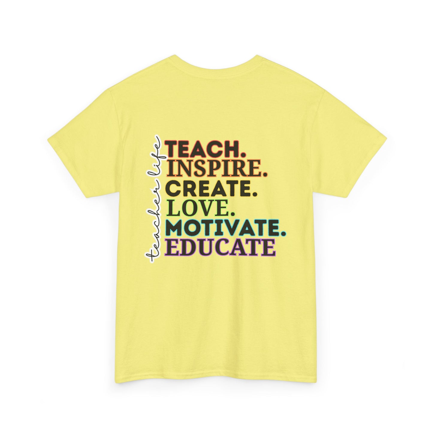 Teacher Tee - 2nd Grade Teacher Unisex Heavy Cotton Tee