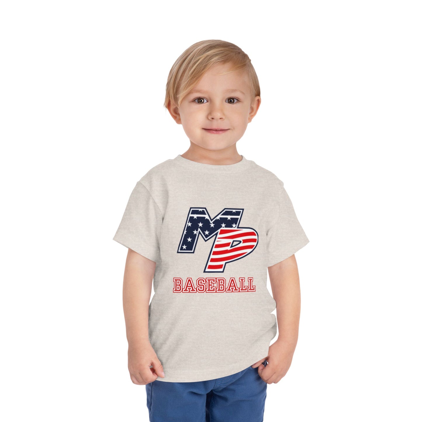 Miller Place- Toddler Baseball Tee - MP Design