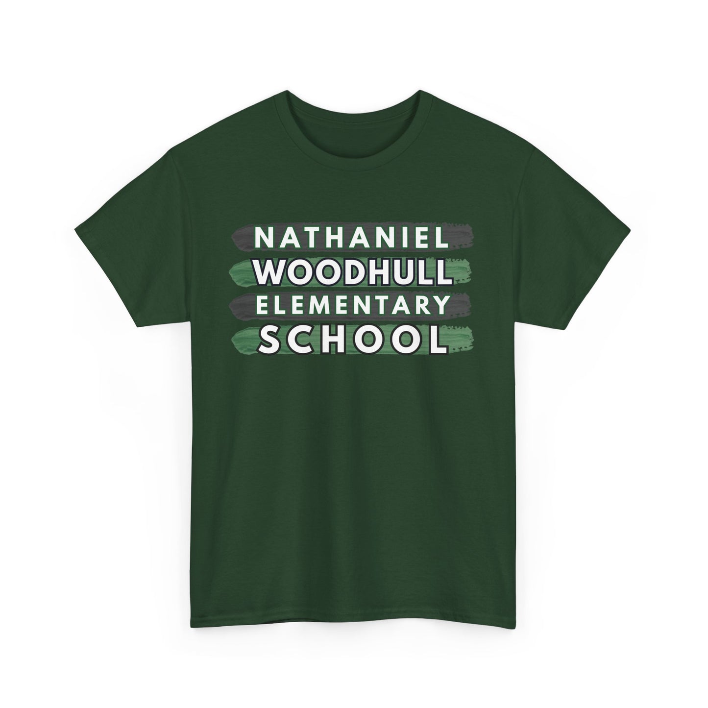 Woodhull Elementary School Unisex Heavy Cotton Tee - School Spirit Shirt