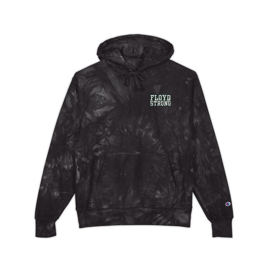 Floyd Strong Tie-Dye Hoodie - Unisex Champion Apparel