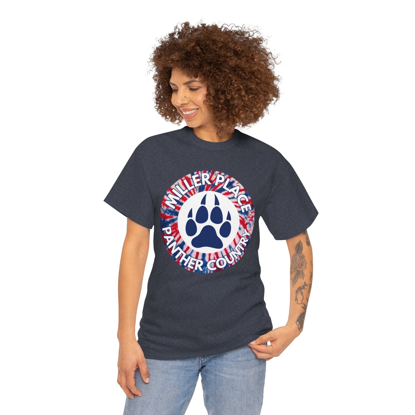 Miller Place Panther Country - Tie Dye Unisex Tee