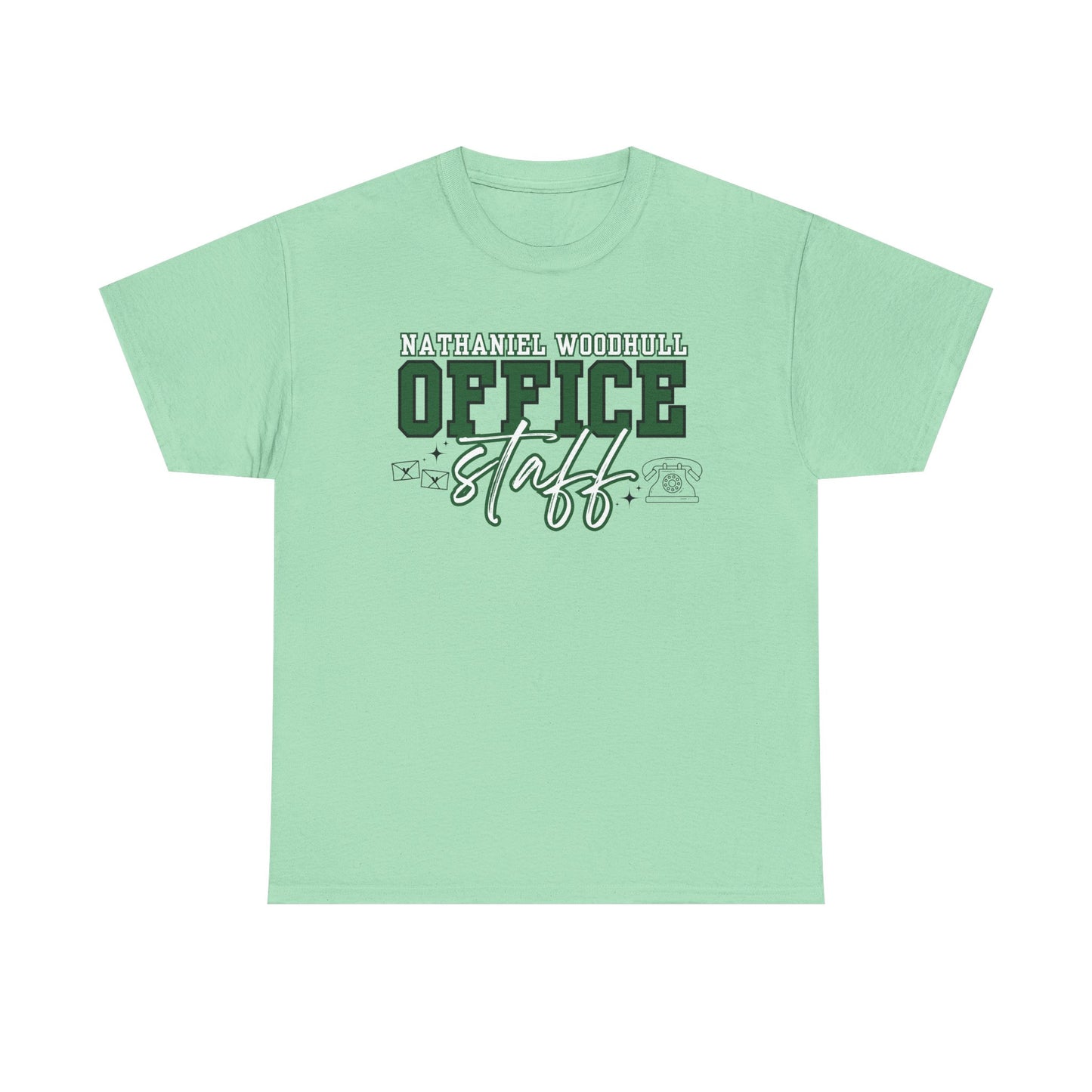 Woodhull Office Staff Unisex Heavy Cotton Tee - Heart & Soul of Woodhull Design