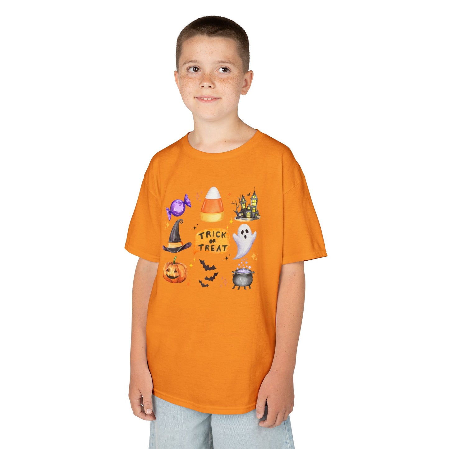 Halloween Tee, Trick or Treat - Kids- Shirt