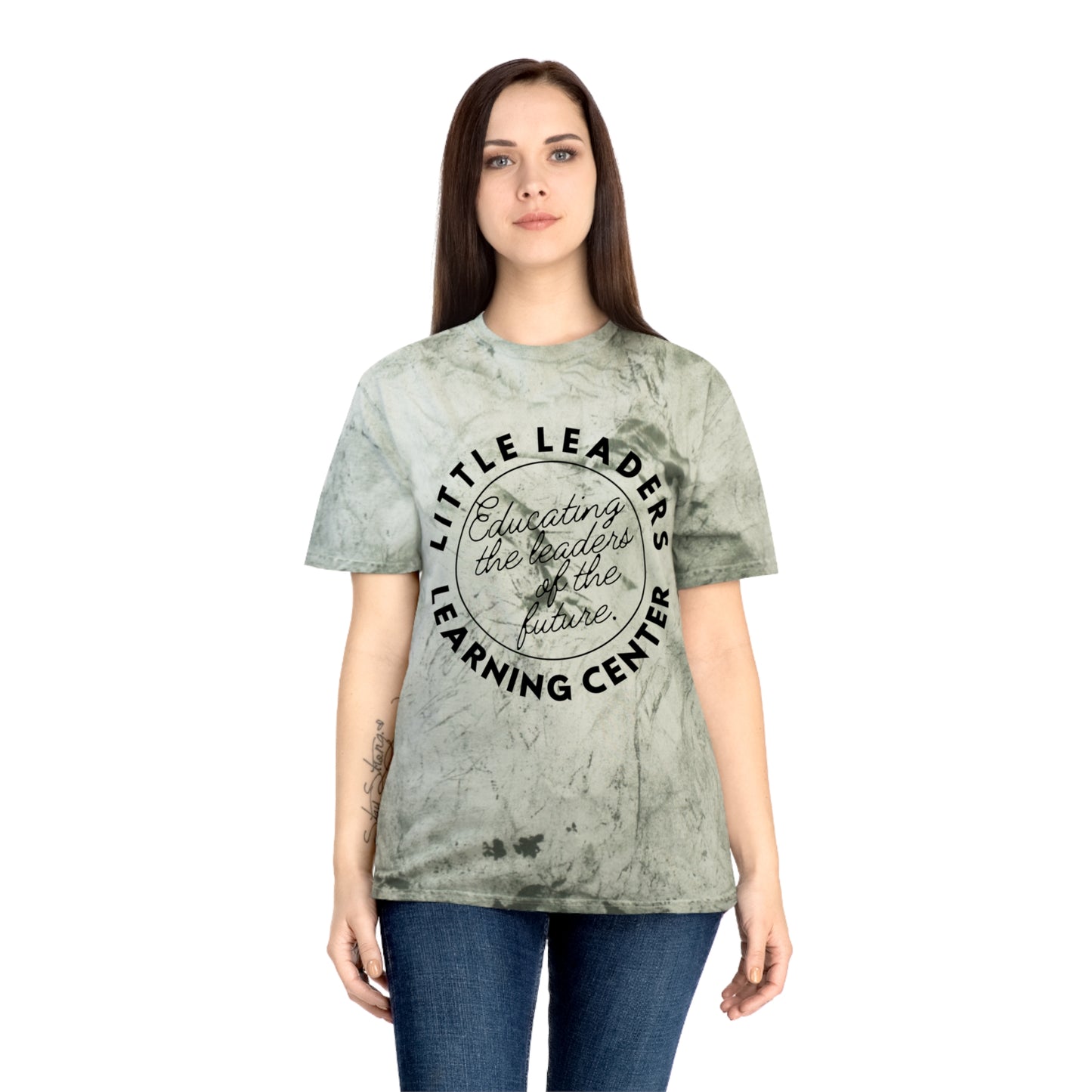 Little Leaders Slogan Color Blast T-Shirt