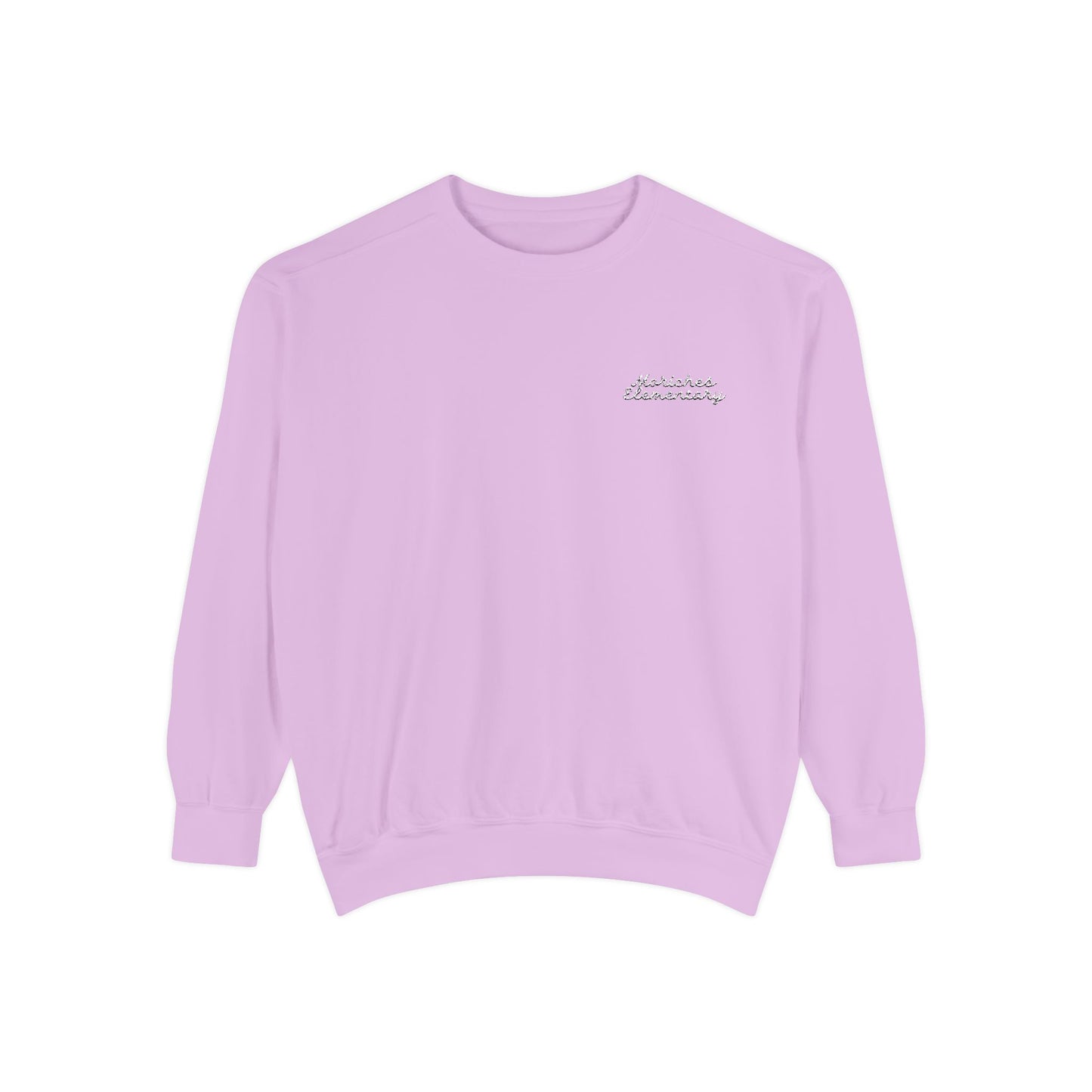 Moriches Elementary Embroidered Garment-Dyed Unisex Sweatshirt