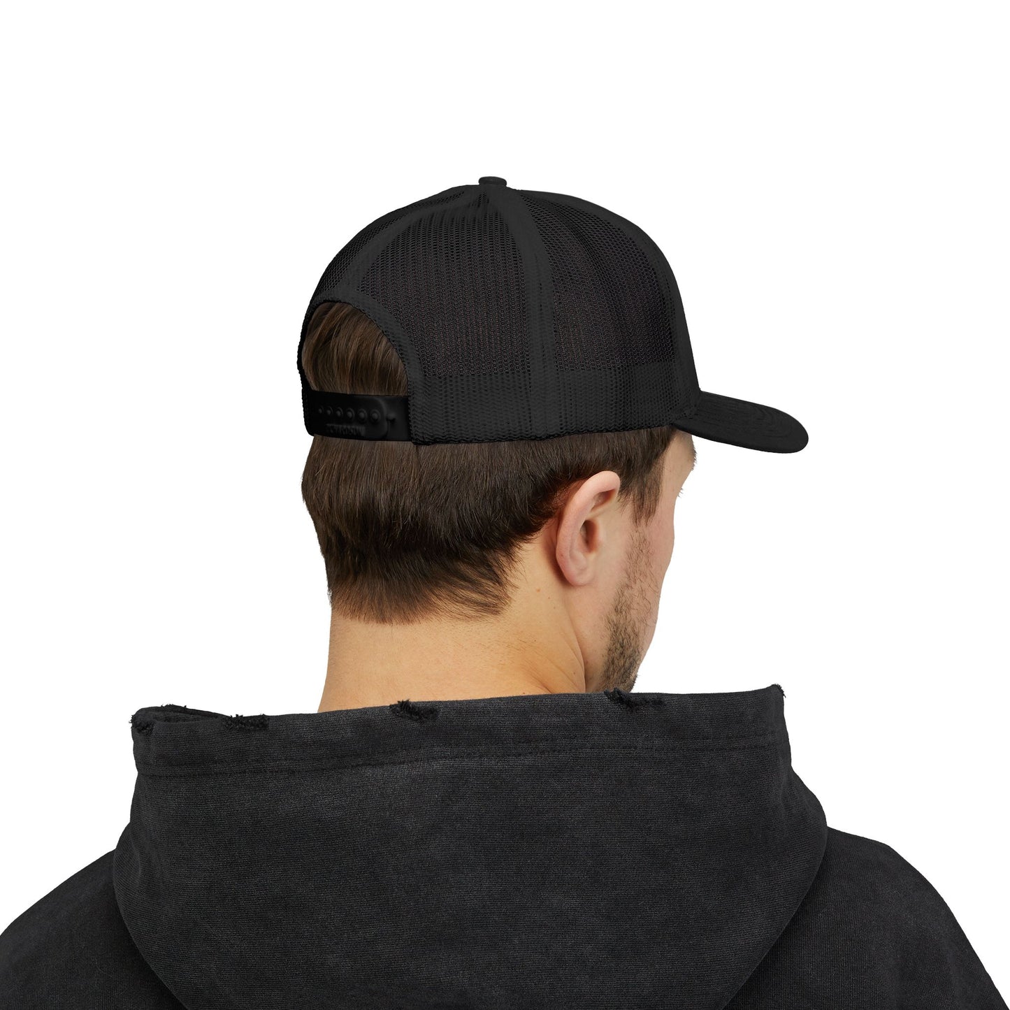 WFE Logo Snapback Trucker Cap - Stylish & Comfortable Hat for Outdoor Adventures