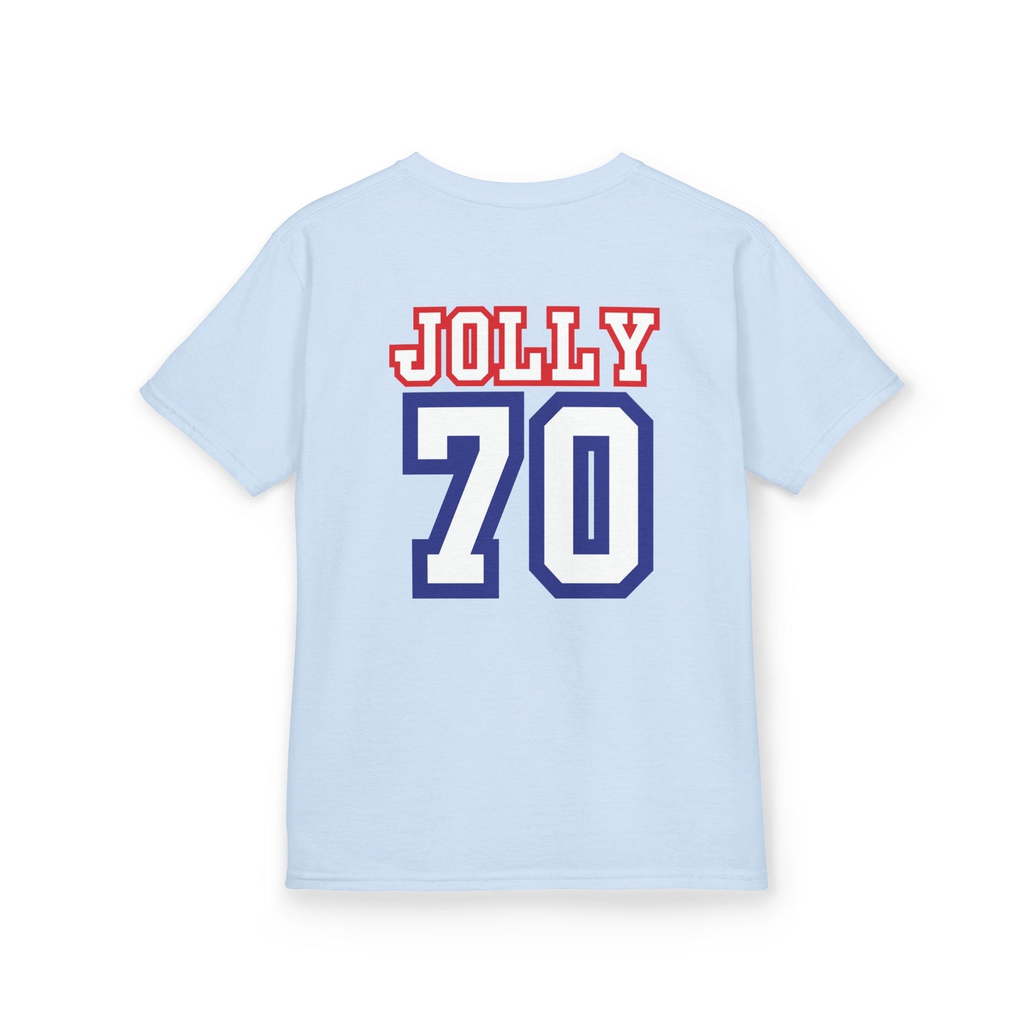 Custom Grandpa's Biggest Fans Kids T-Shirt - Jolly 70 Design, Perfect for Family Gatherings!