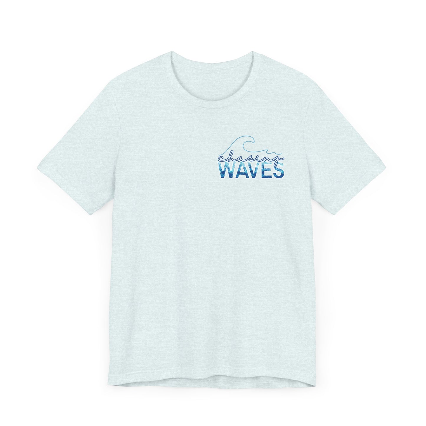 Chasing Waves -- Unisex Summer Shirt, Beachwear, Vacation Top, Summer Nights Apparel