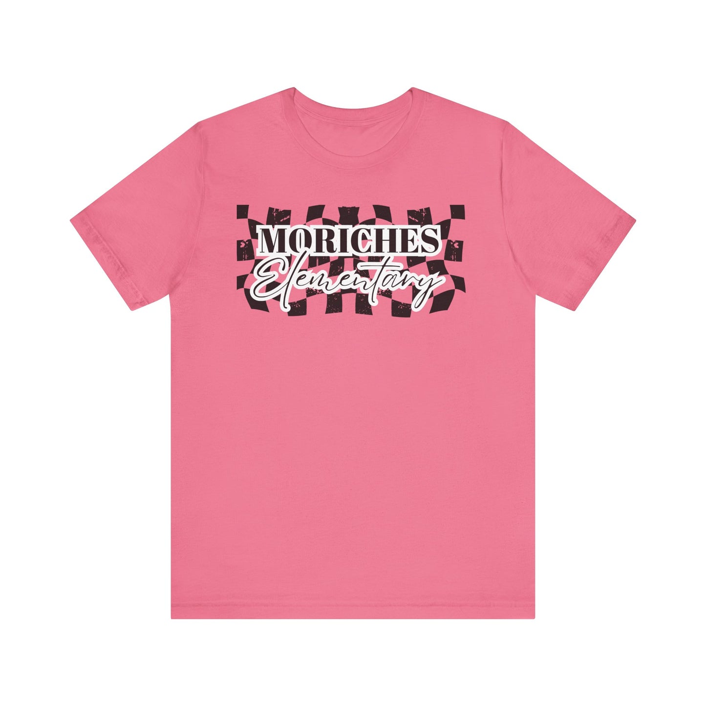 Moriches Checkered Logo Unisex Jersey Tee