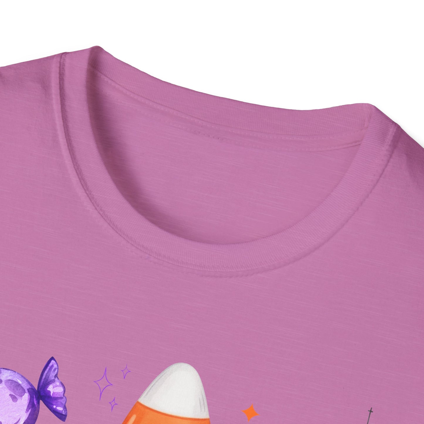 Halloween- Trick or Treat Themed T-Shirt- Unisex Softstlye