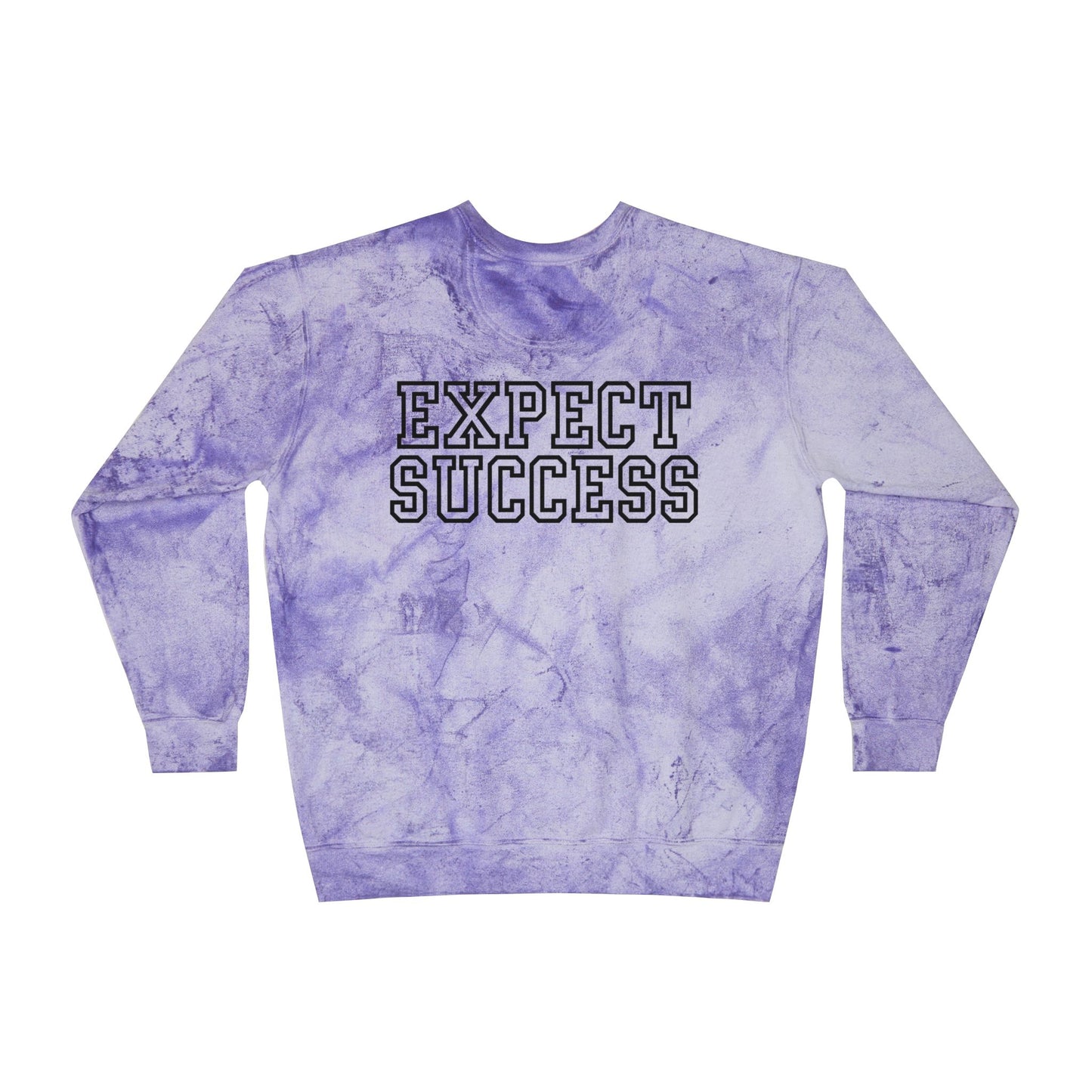 Unisex Color Blast Crewneck Sweatshirt - Expect Success for WFE