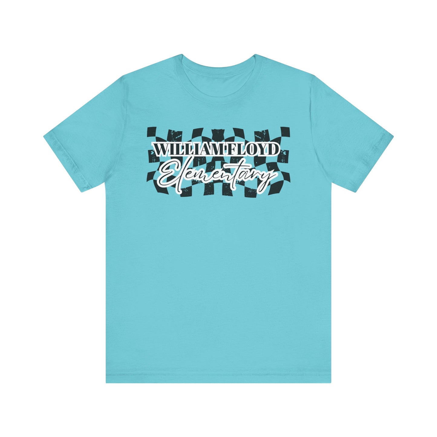 WFE Checkered Logo Unisex Jersey Tee