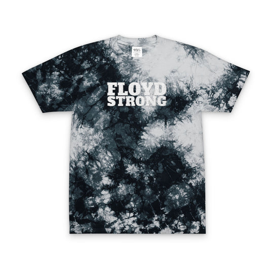 FLOYD STRONG Tie-Dye T-Shirt -Embroidered