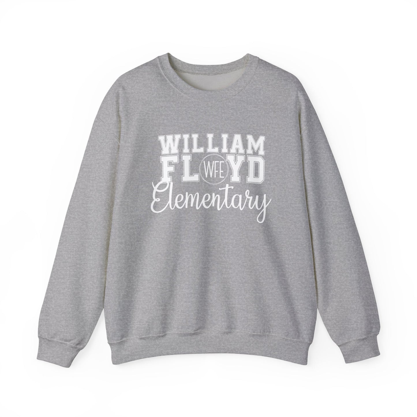 WFE Logo Crewneck Sweatshirt - William Floyd Elementary
