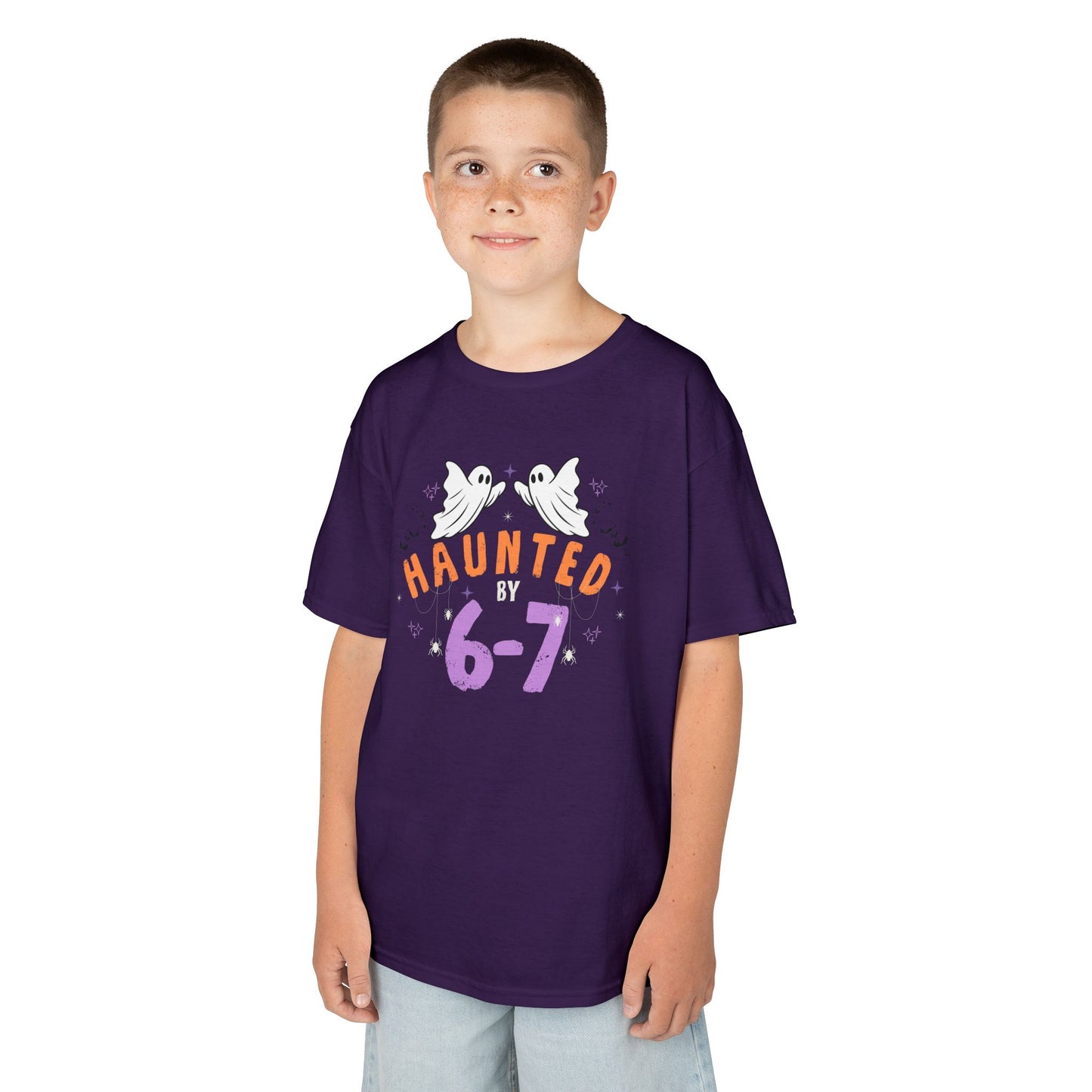 Haunted by 6-7 | Halloween Kids Shirt