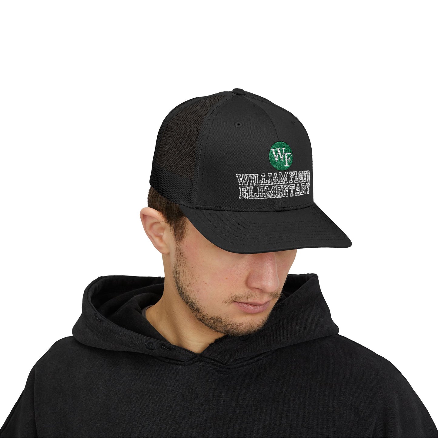 WFE Logo Snapback Trucker Cap - Stylish & Comfortable Hat for Outdoor Adventures