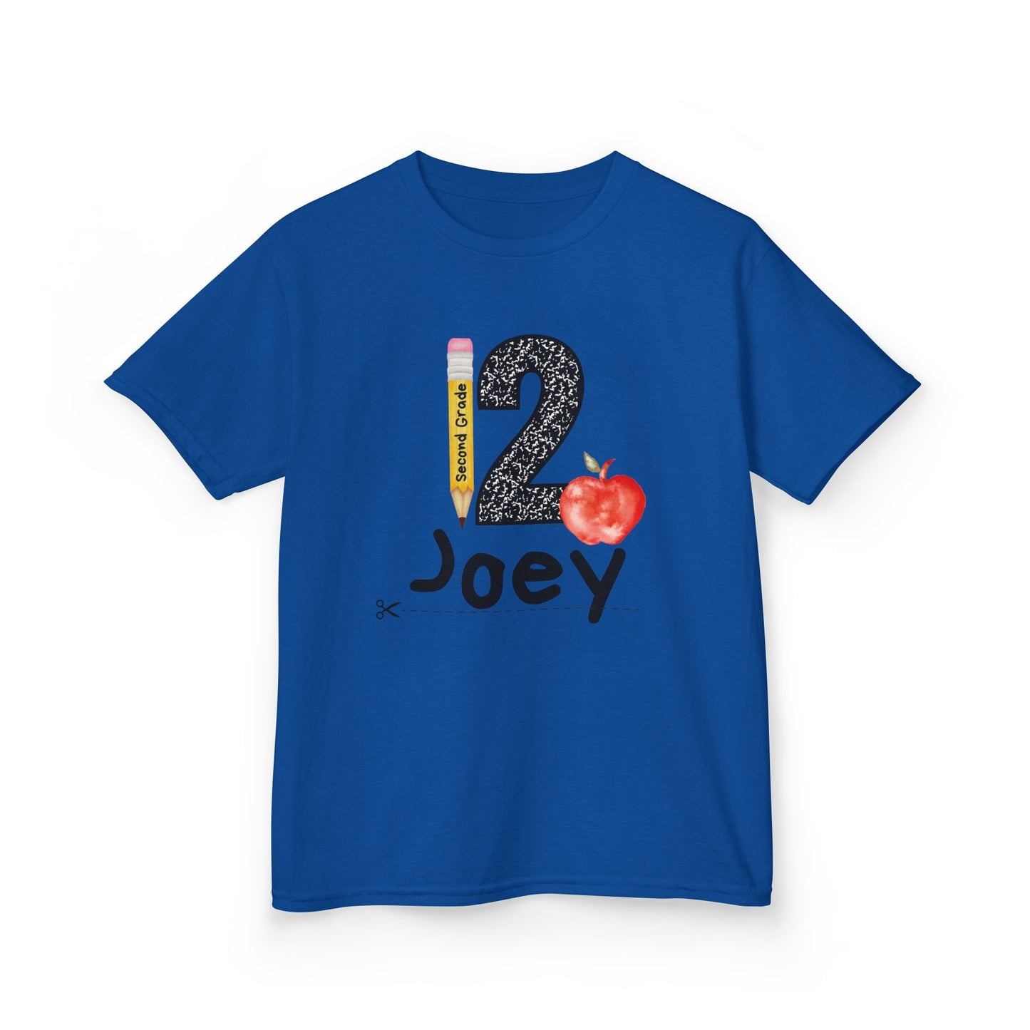 2nd Grade- Personalized Kids Tee - Back to School