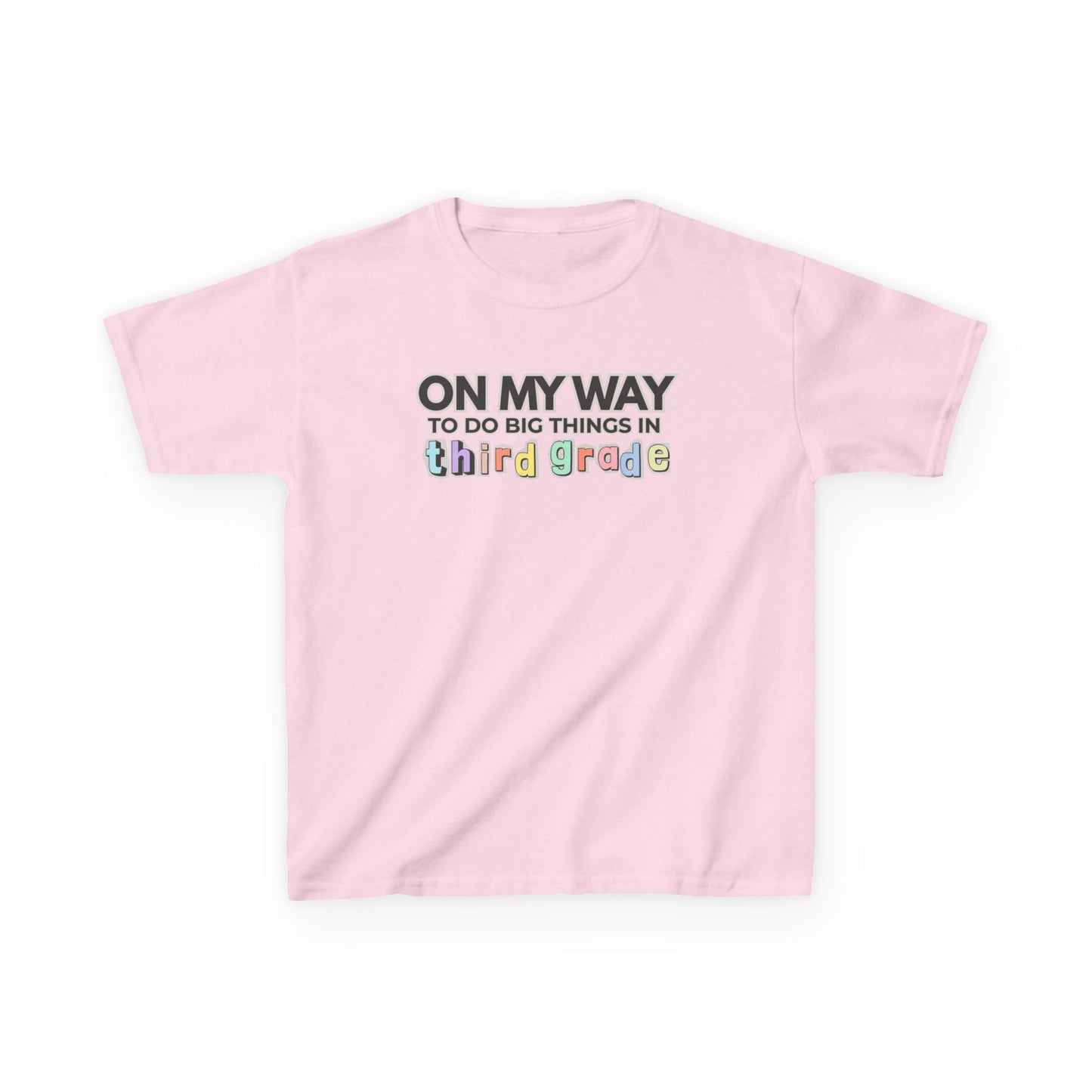 Big Things in 3rd Grade- Kids Back to School Shirt