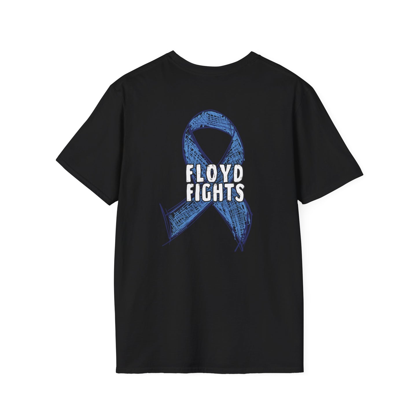 FLOYD FIGHTS Ribbon Diabetes Awareness T-Shirt | Softstyle Tee
