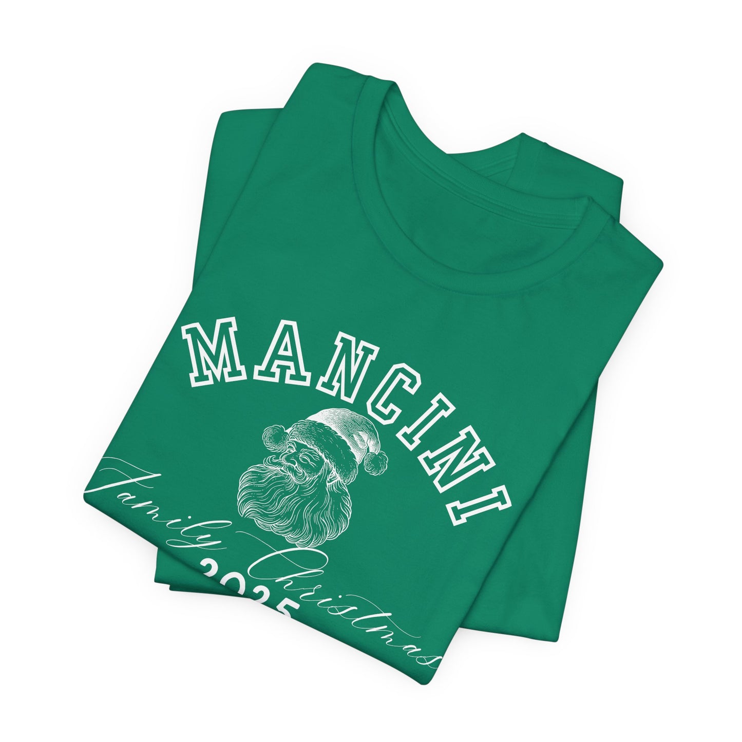 FAMILY CHRISTMAS- SANTA- Unisex Jersey Short Sleeve Tee