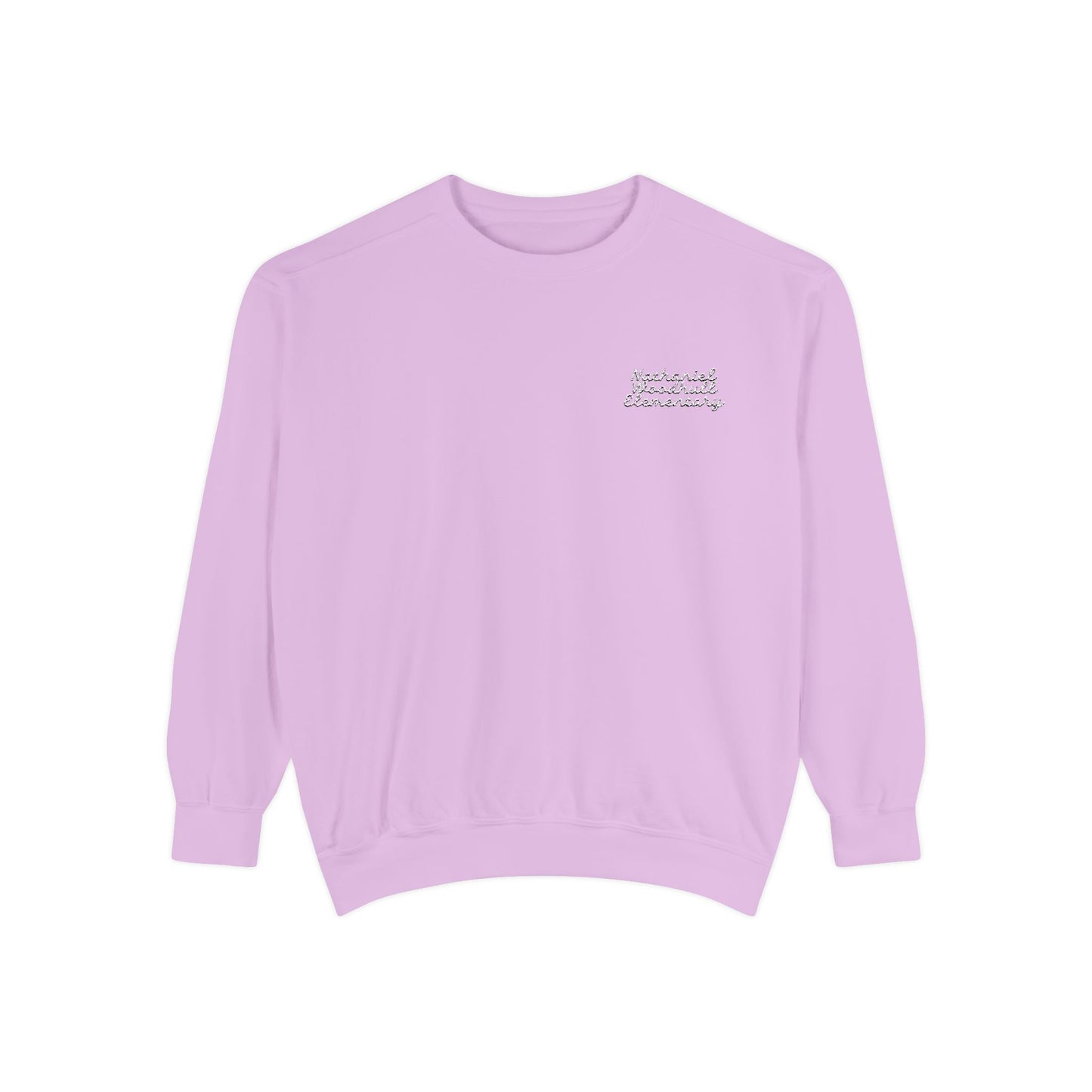 Woodhull- Embroidered Garment-Dyed Unisex Sweatshirt