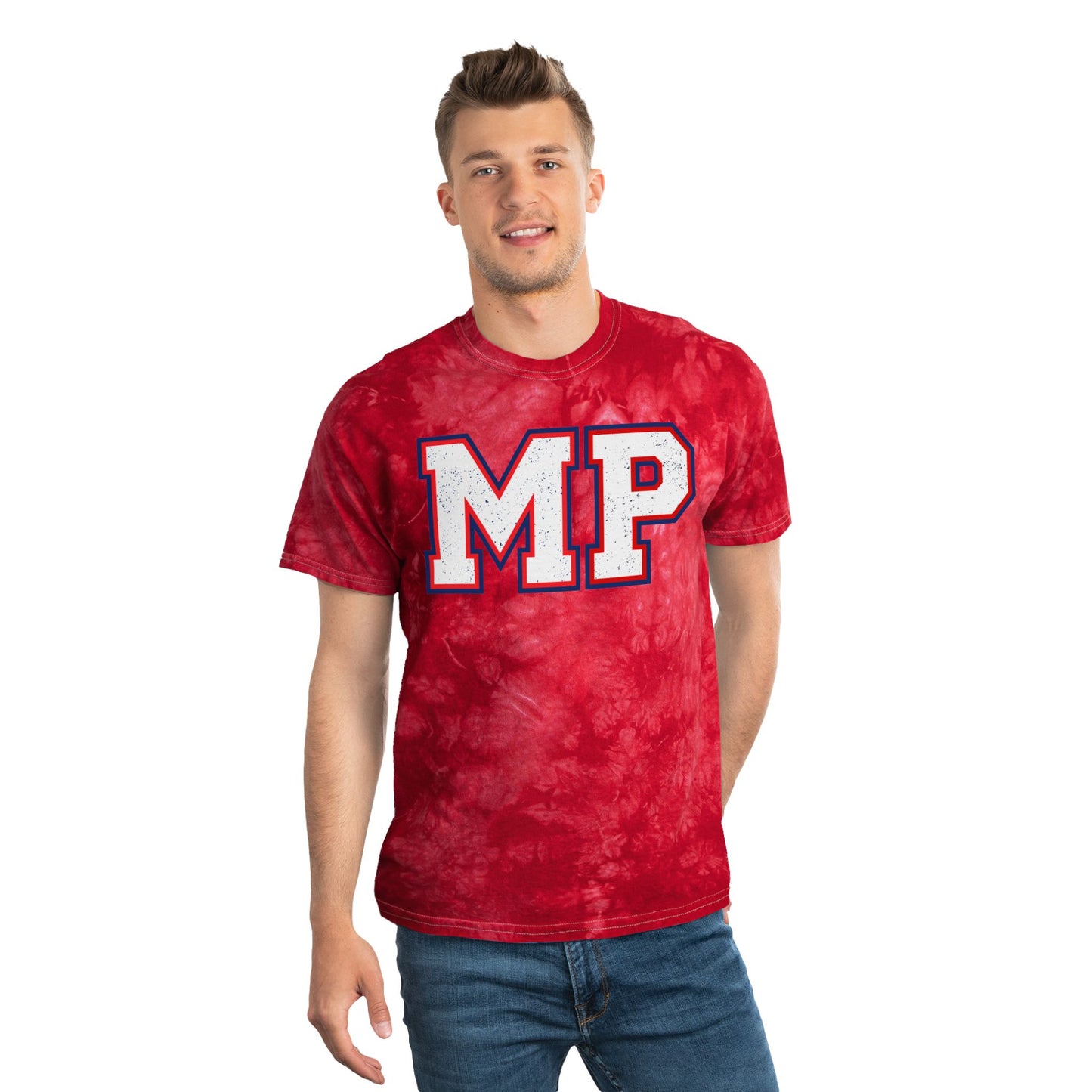 Miller Place Unisex Crystal Tie-Dye Tee