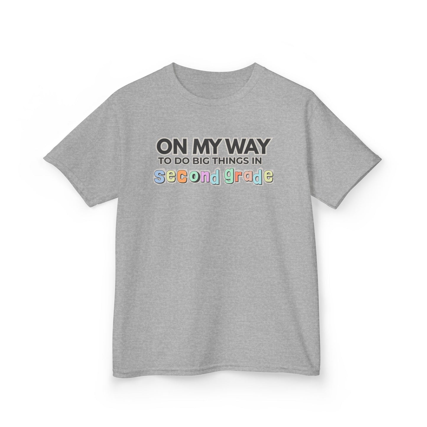 Big Things in 2nd Grade- Kids Back to School Shirt