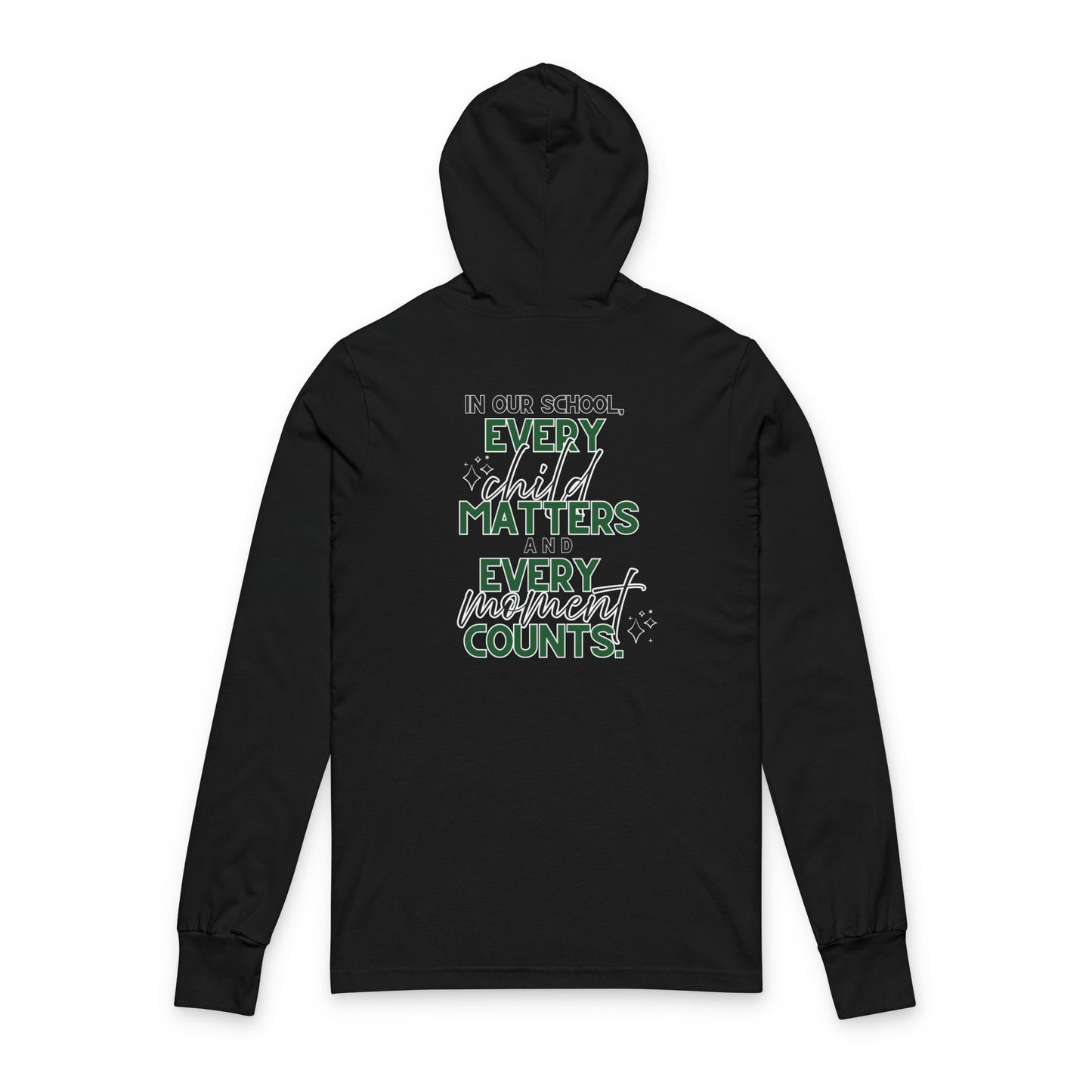 WFE Family- "Every Child Matters" Unisex Hooded Long Sleeve Tee
