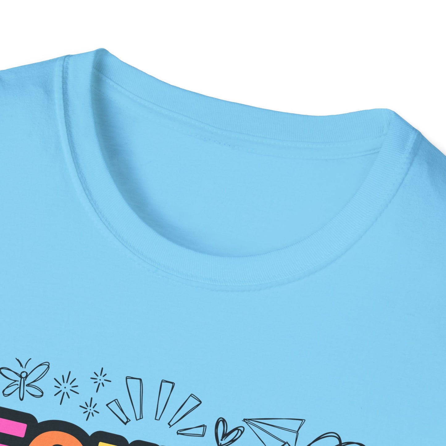 Dream Team- 4th Grade- Unisex Softstyle T-Shirt- Teacher Life