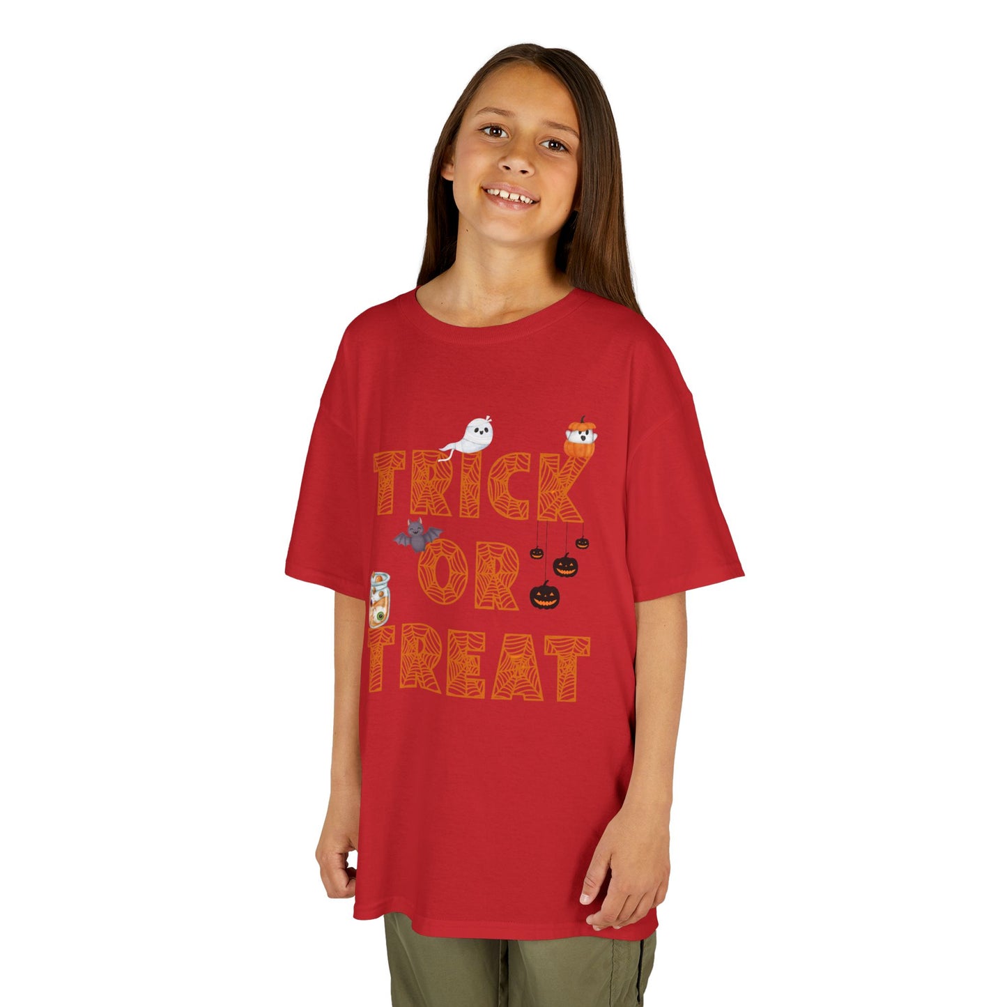 Trick or Treat Kids Tee, Halloween Shirt for Kids