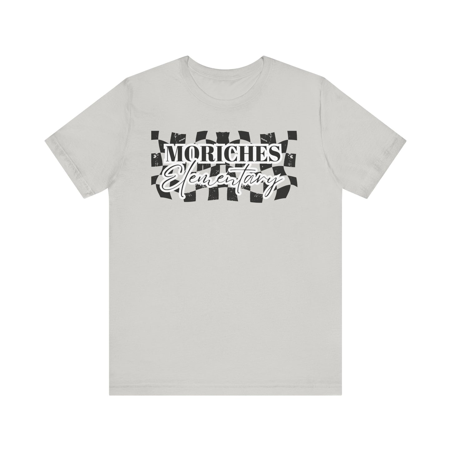 Moriches Checkered Logo Unisex Jersey Tee