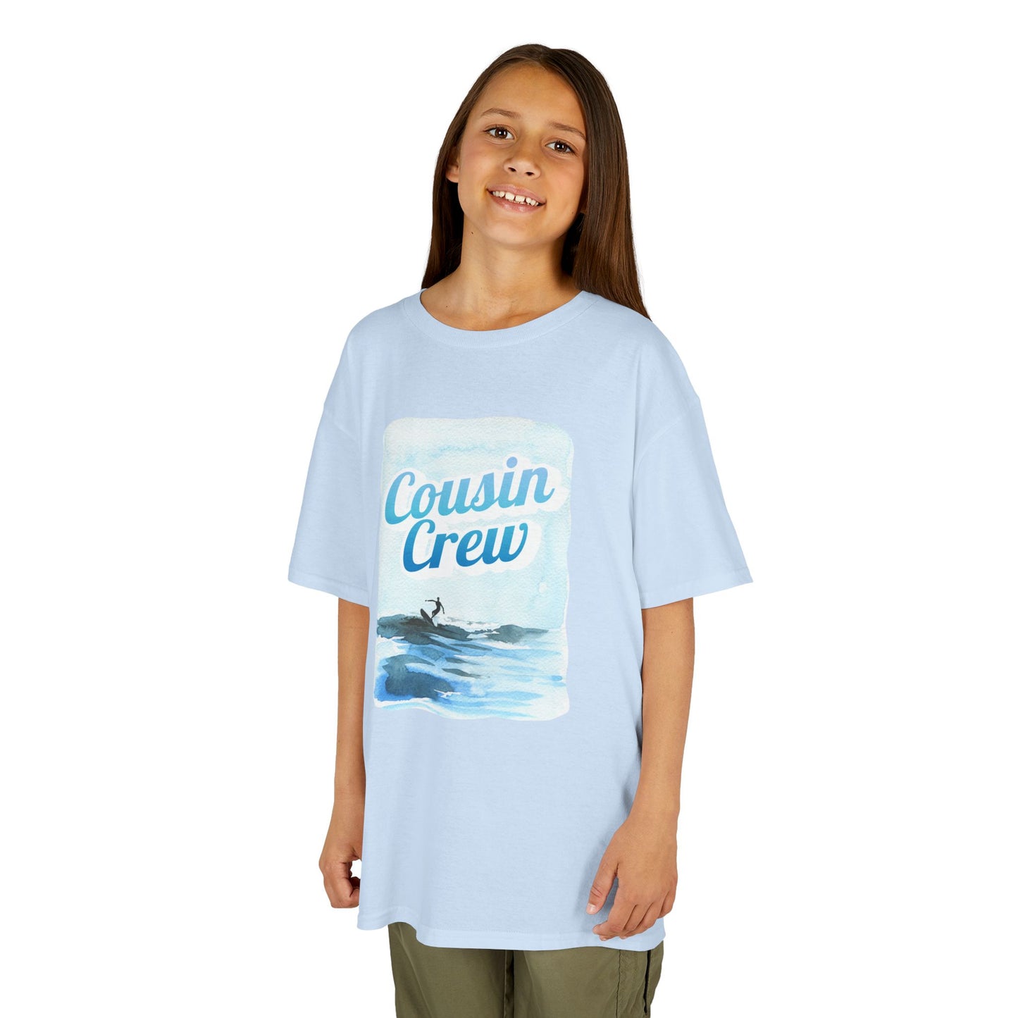 Cool Cousin Crew Kids Tee - Summer Fun, Family Gatherings, Beach Days, Mini Collection