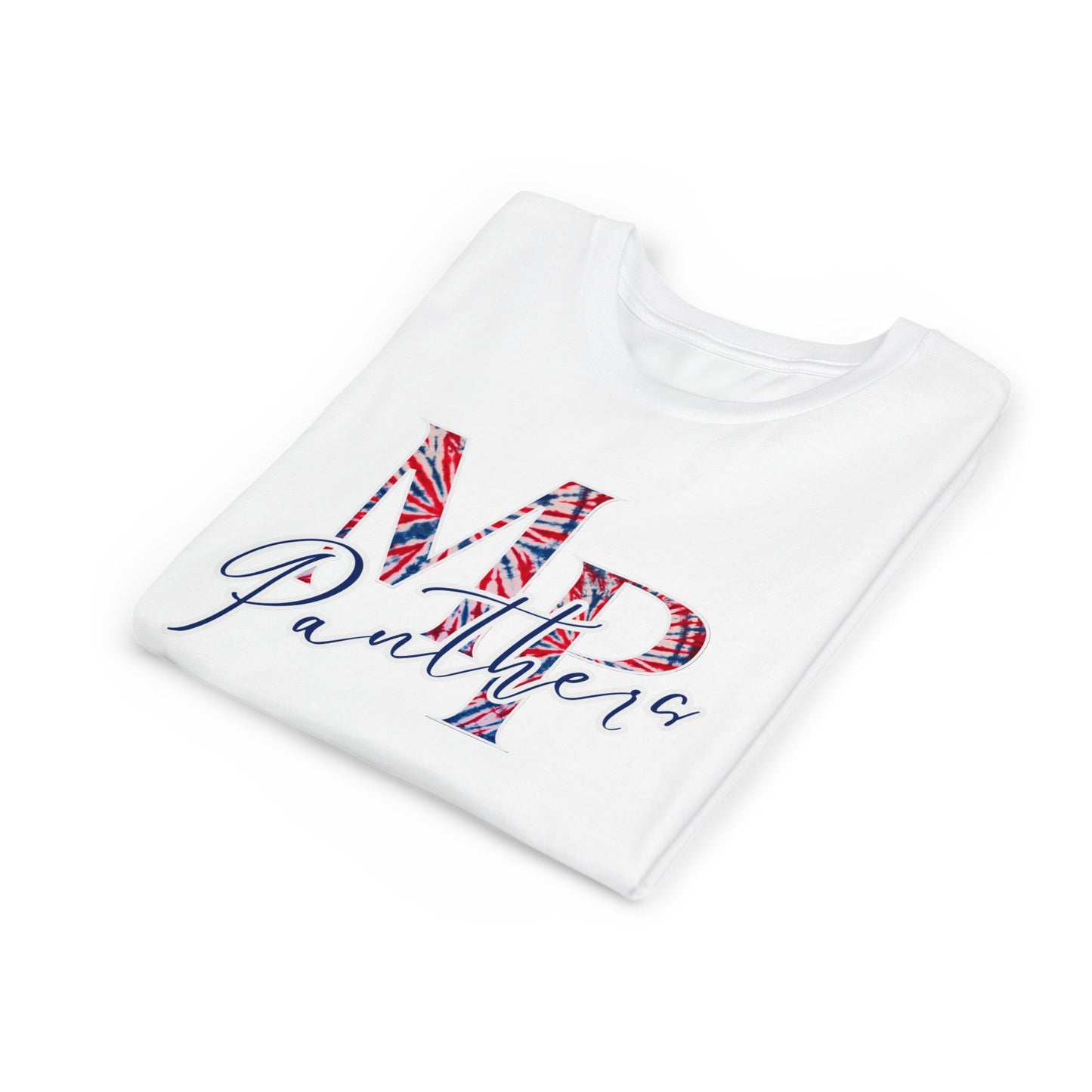 Miller Place Panthers Tie Dye MP- Youth Tee with Panther Print
