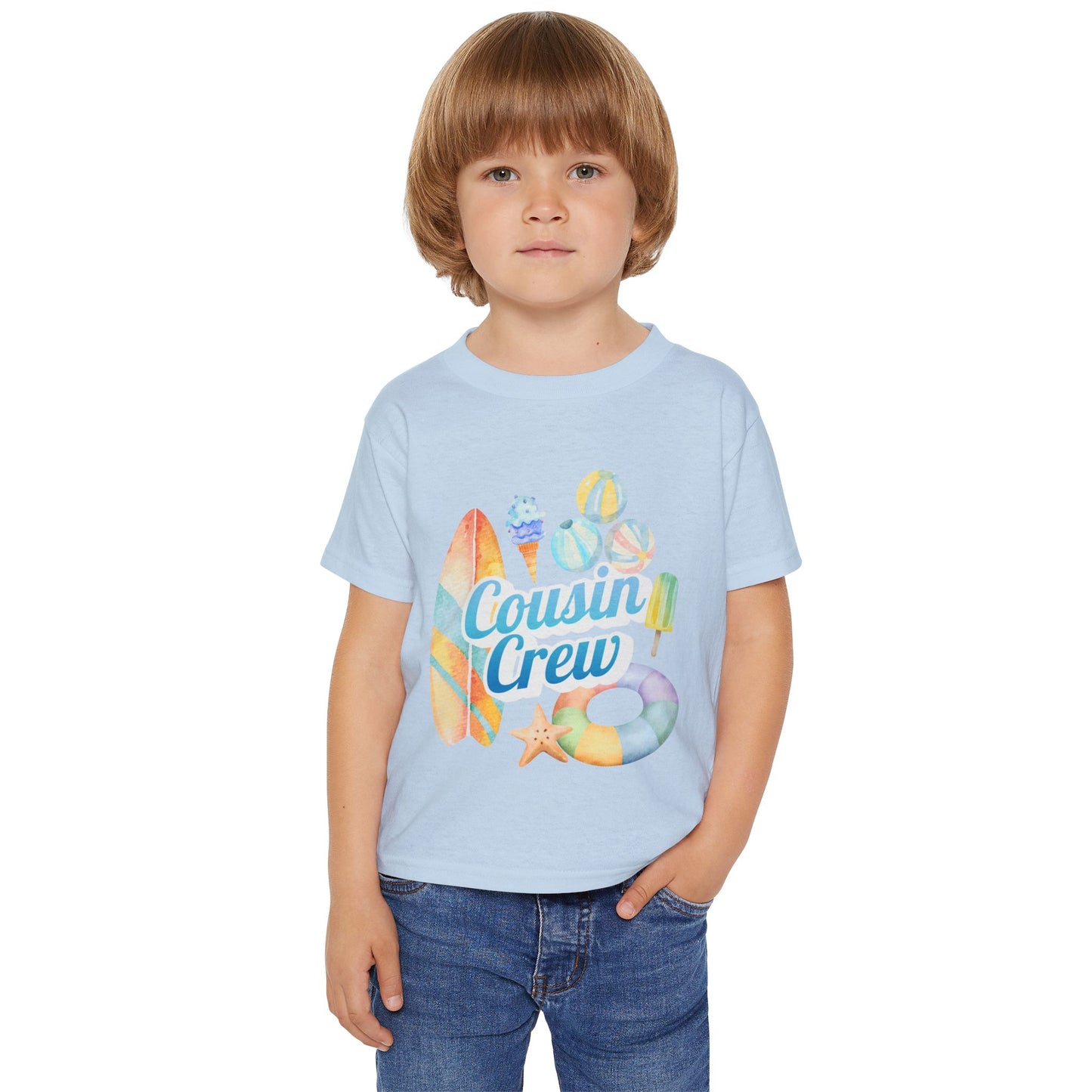 Cousin Crew Toddler T-shirt, Summer Shirt, Kids Vacation Tee, Mini Collection