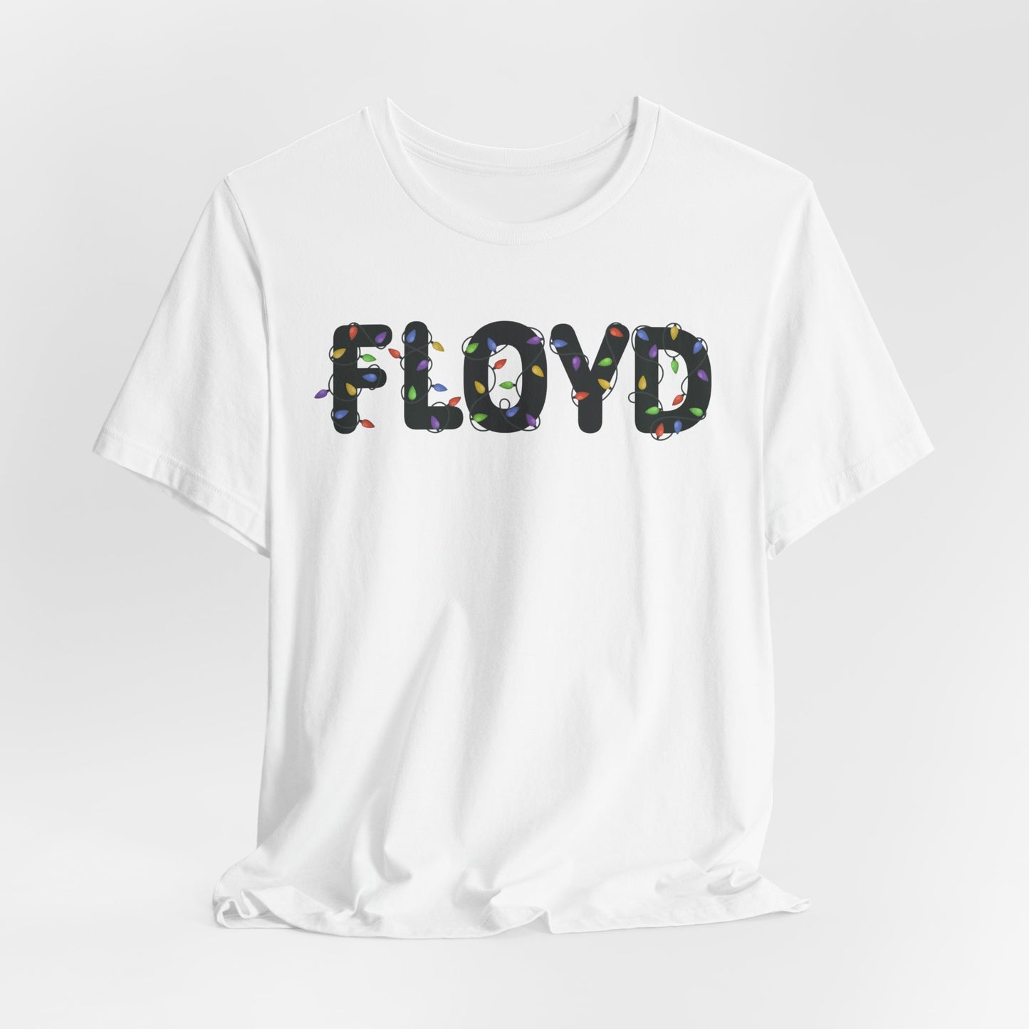 FLOYD in lights— Christmas Unisex T‑Shirt