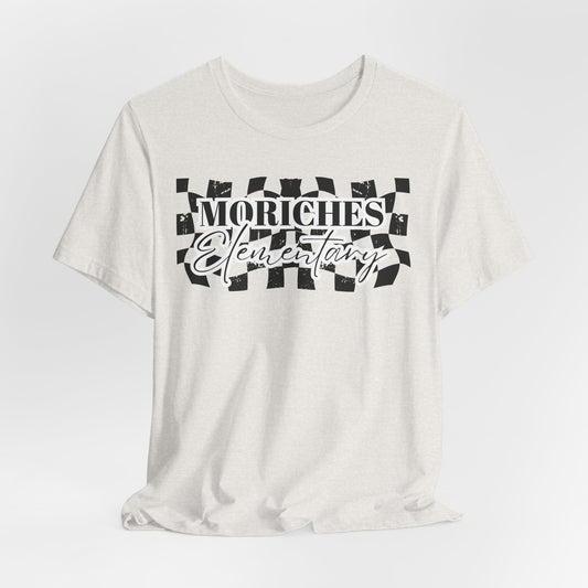 Moriches Checkered Logo Unisex Jersey Tee