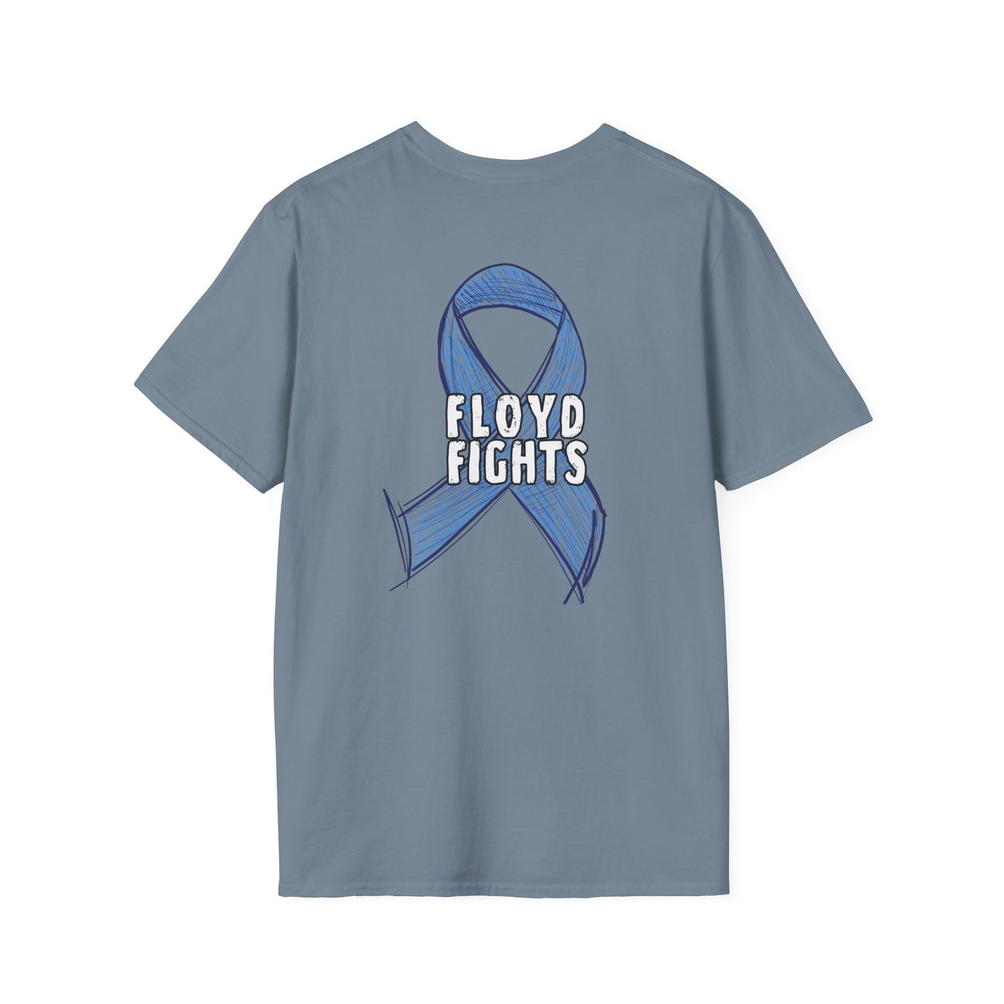 FLOYD FIGHTS Ribbon Diabetes Awareness T-Shirt | Softstyle Tee