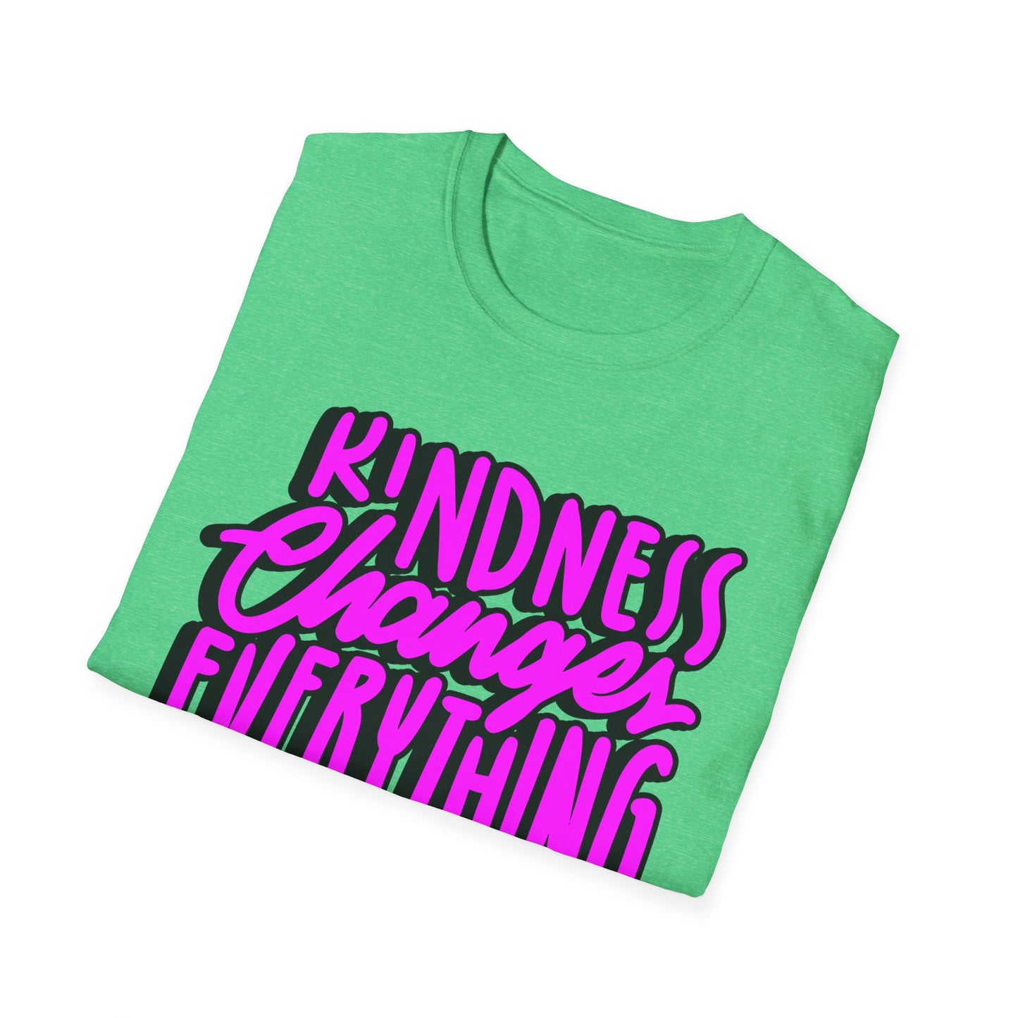 Kindness Changes Everything T-Shirt, Unisex Softstyle Tee