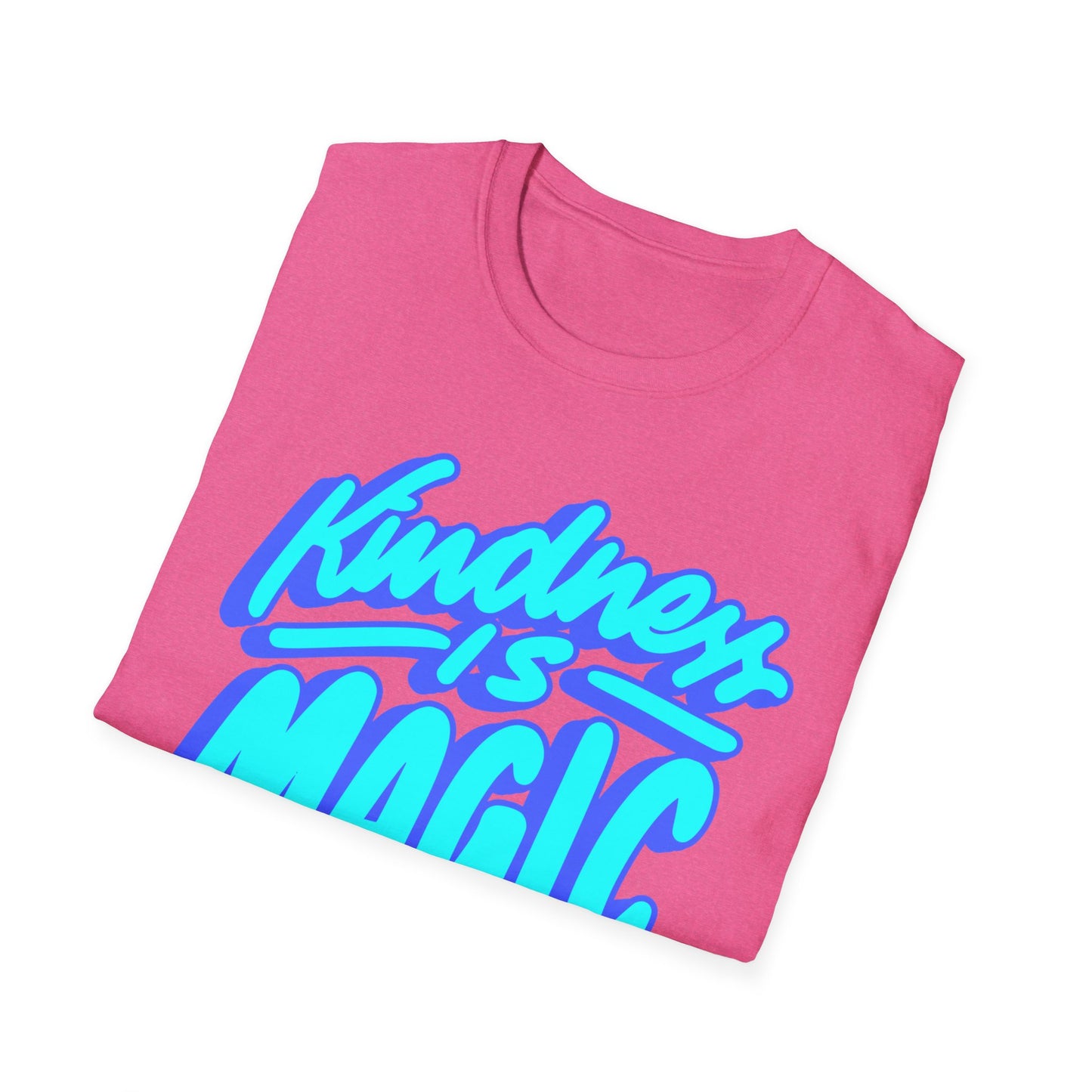Kindness Is Magic T-Shirt, Unisex Softstyle Tee