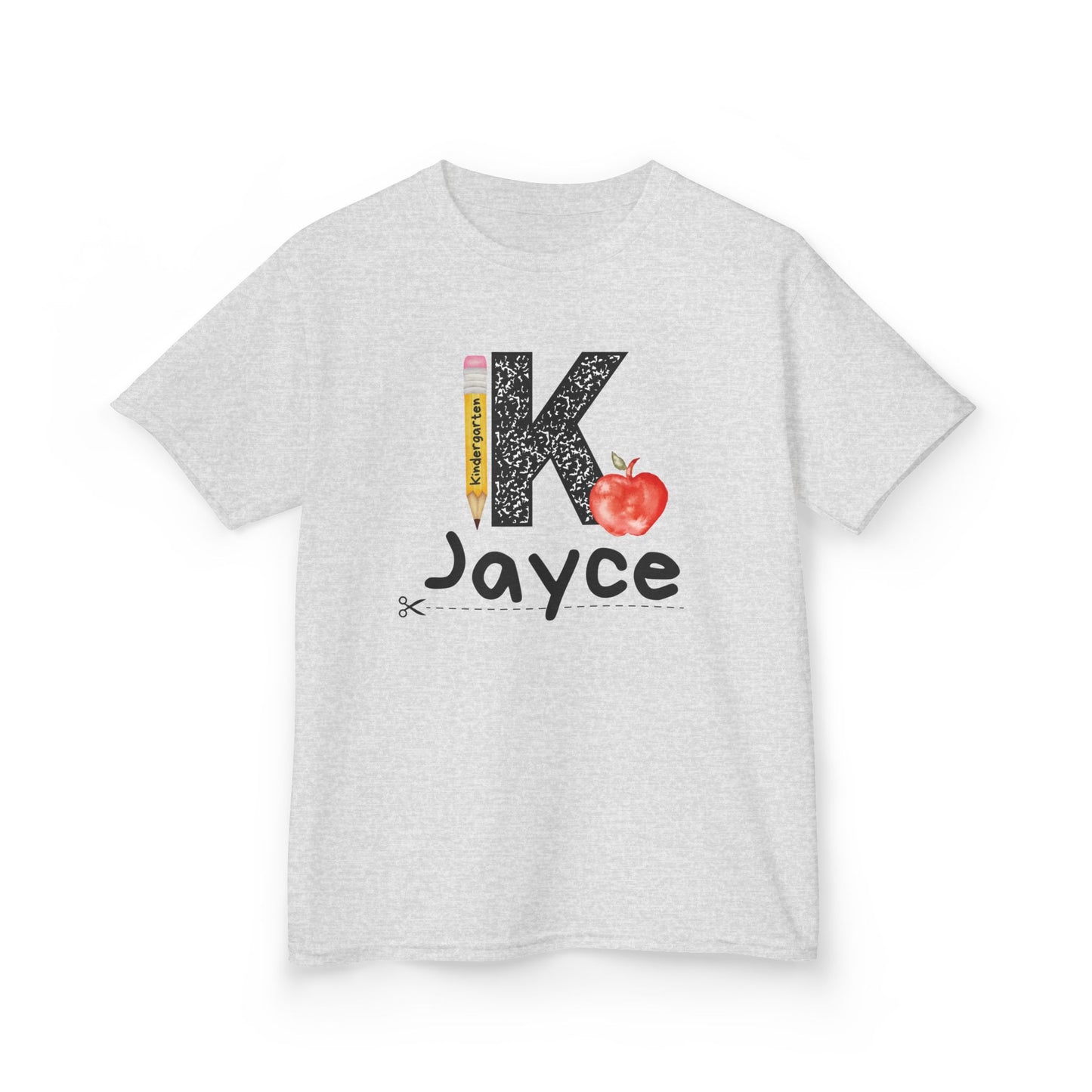 Jayce- Kindergarten- Personalized Kids Tee - Back to School