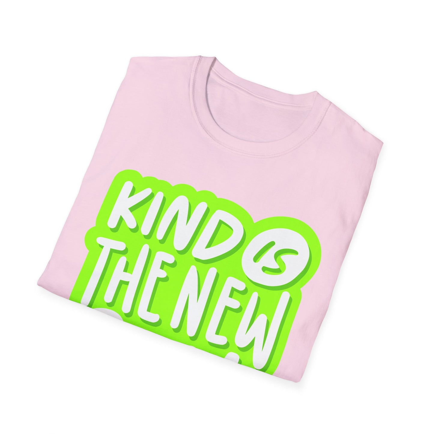 Kind is the New Cool Kindness T-Shirt, Unisex Softstyle Tee