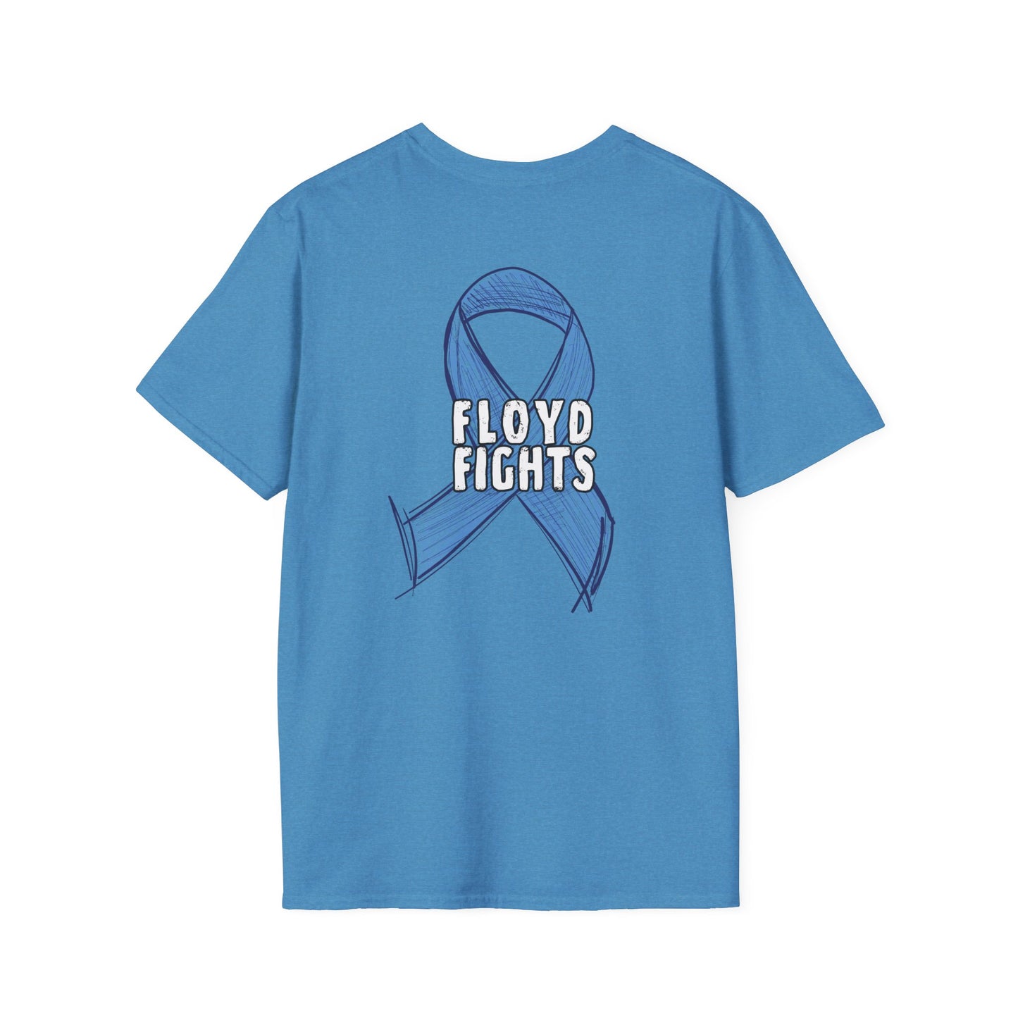 FLOYD FIGHTS Ribbon Diabetes Awareness T-Shirt | Softstyle Tee