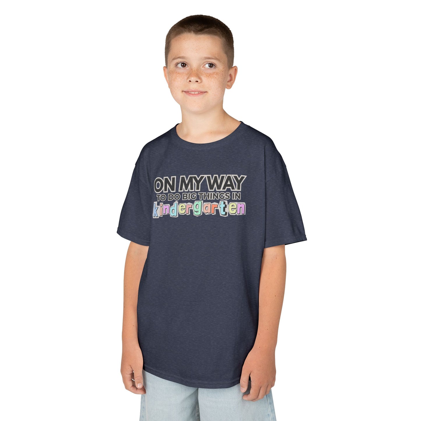 Big Things in Kindergarten- Kids Back to School Shirt