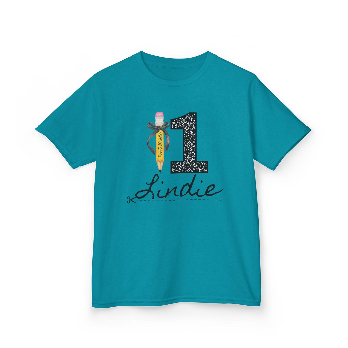 1st Grade- Personalized Kids Tee - Back to School