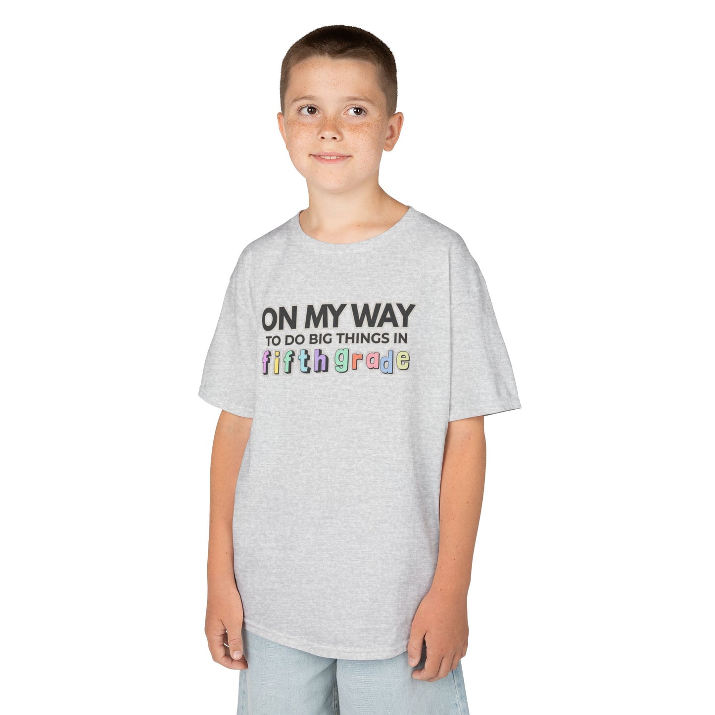 Big Things in 5th Grade- Kids Back to School Shirt