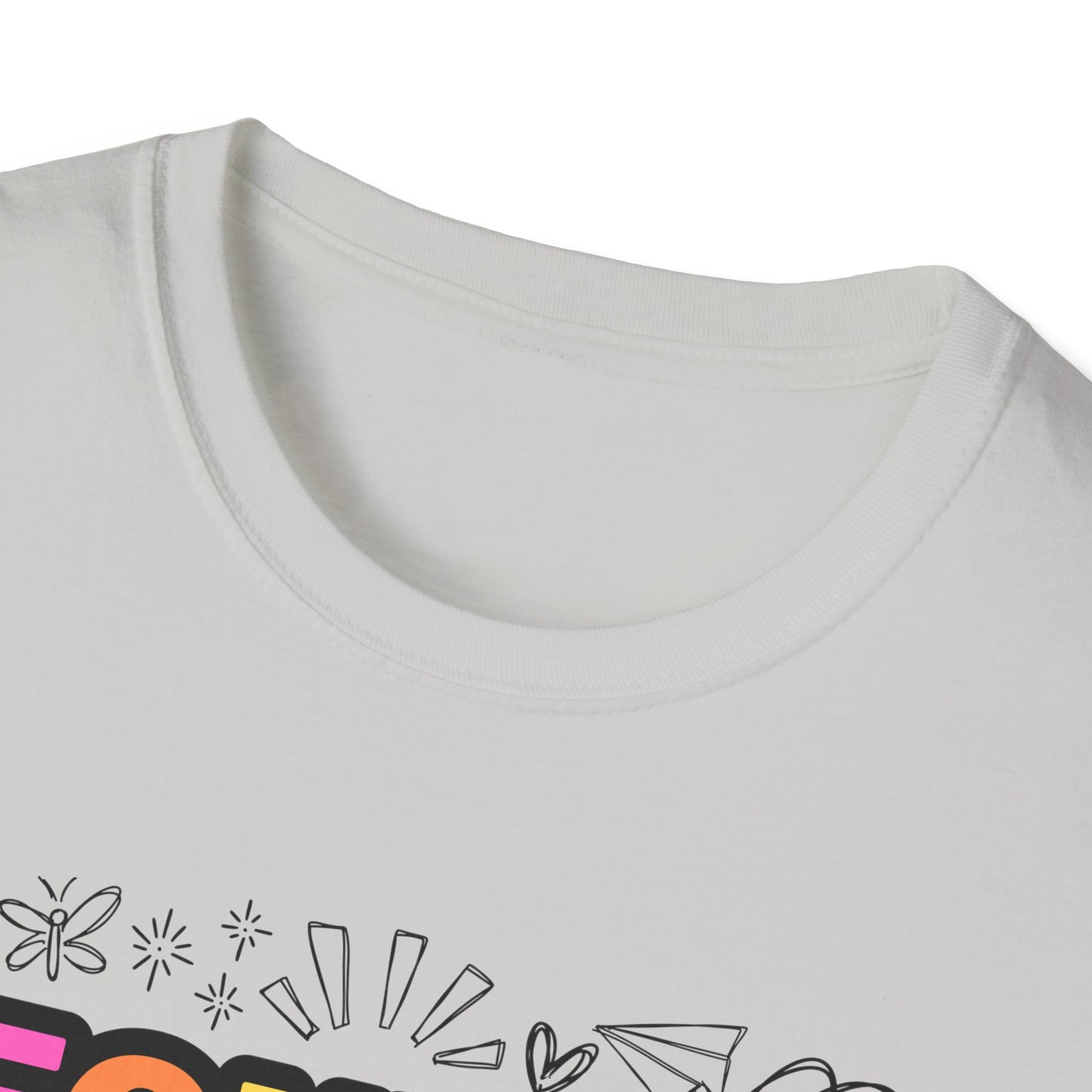 Dream Team- 4th Grade- Unisex Softstyle T-Shirt- Teacher Life