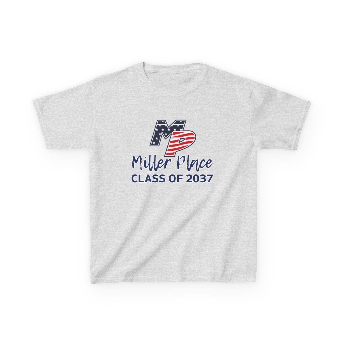 Miller Place Class of 2037 Kids Heavy Cotton Tee